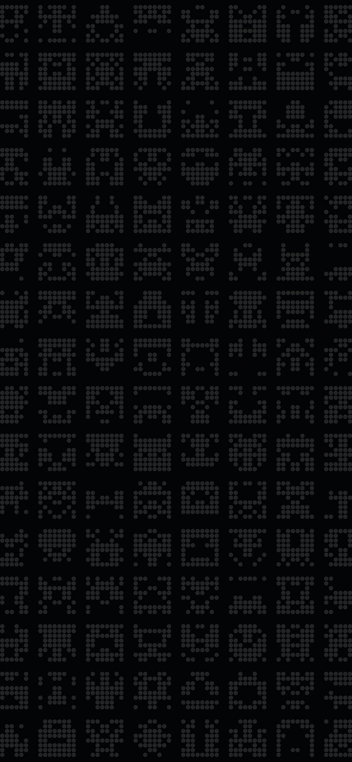 1125x2436 ... Alien symbol dark pattern iPhone X wallpaper.