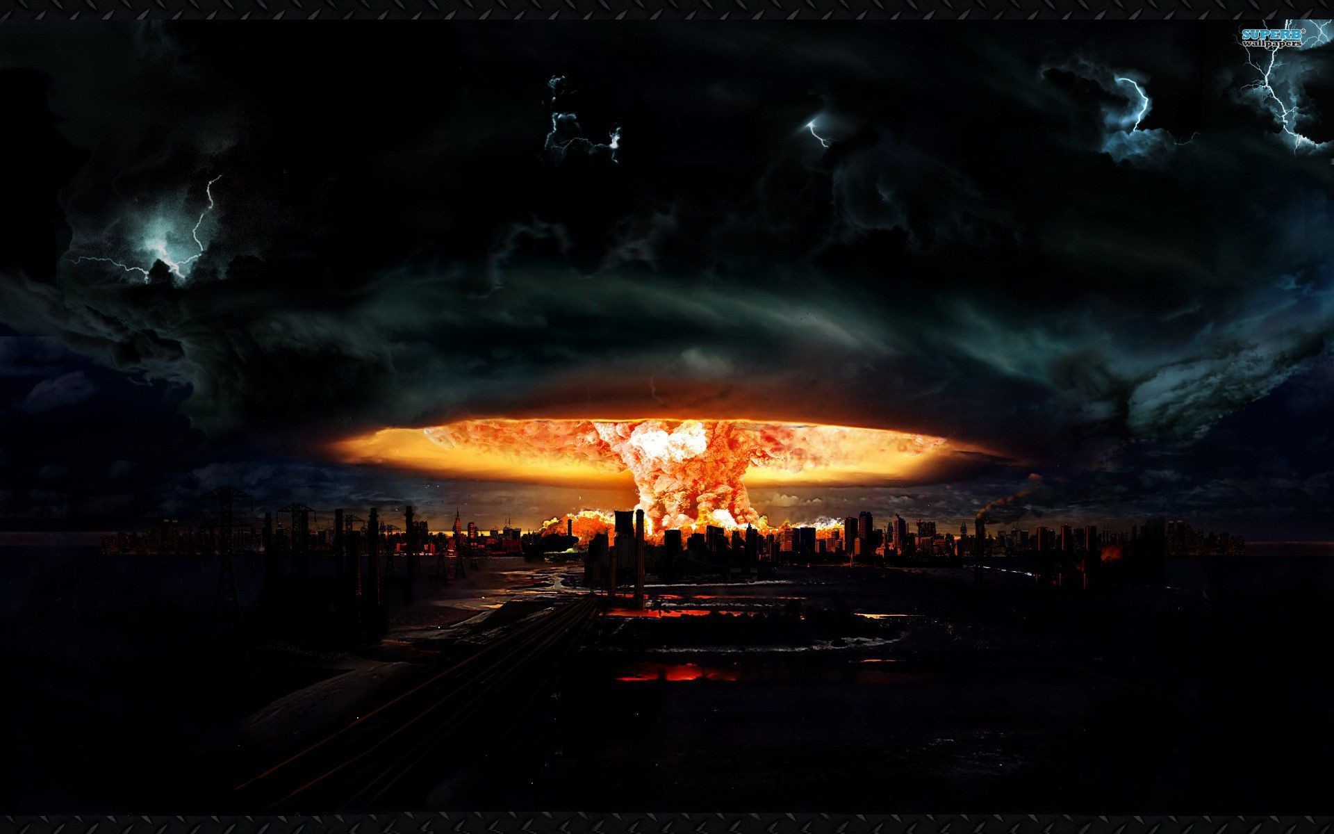 1920x1200 Nuclear Bomb Explosion Wallpaper HD