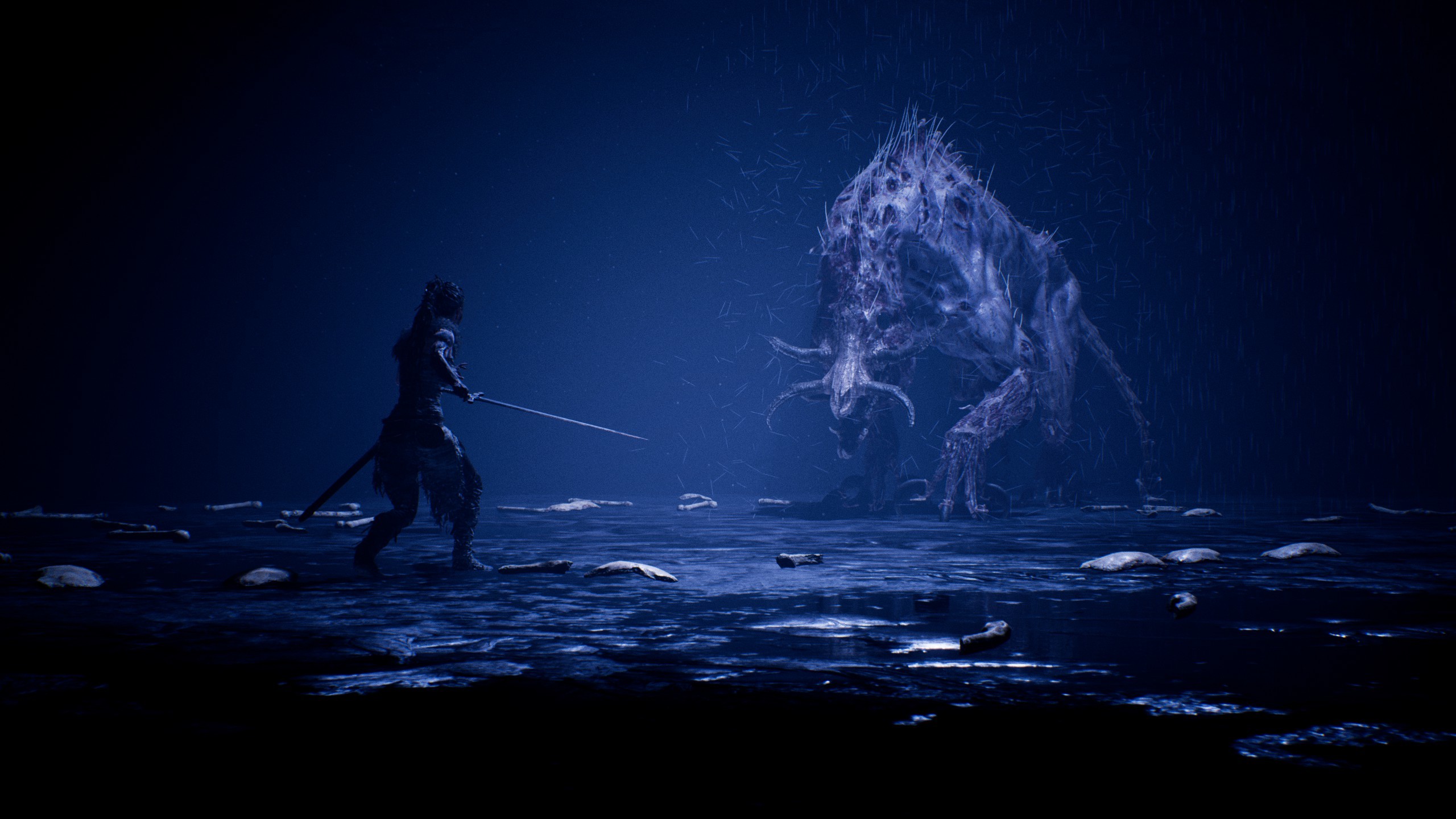 2560x1440 Here is a kickass wallpaper of a shot I took during Hellblade. (slight  spoilers for a bossfight).