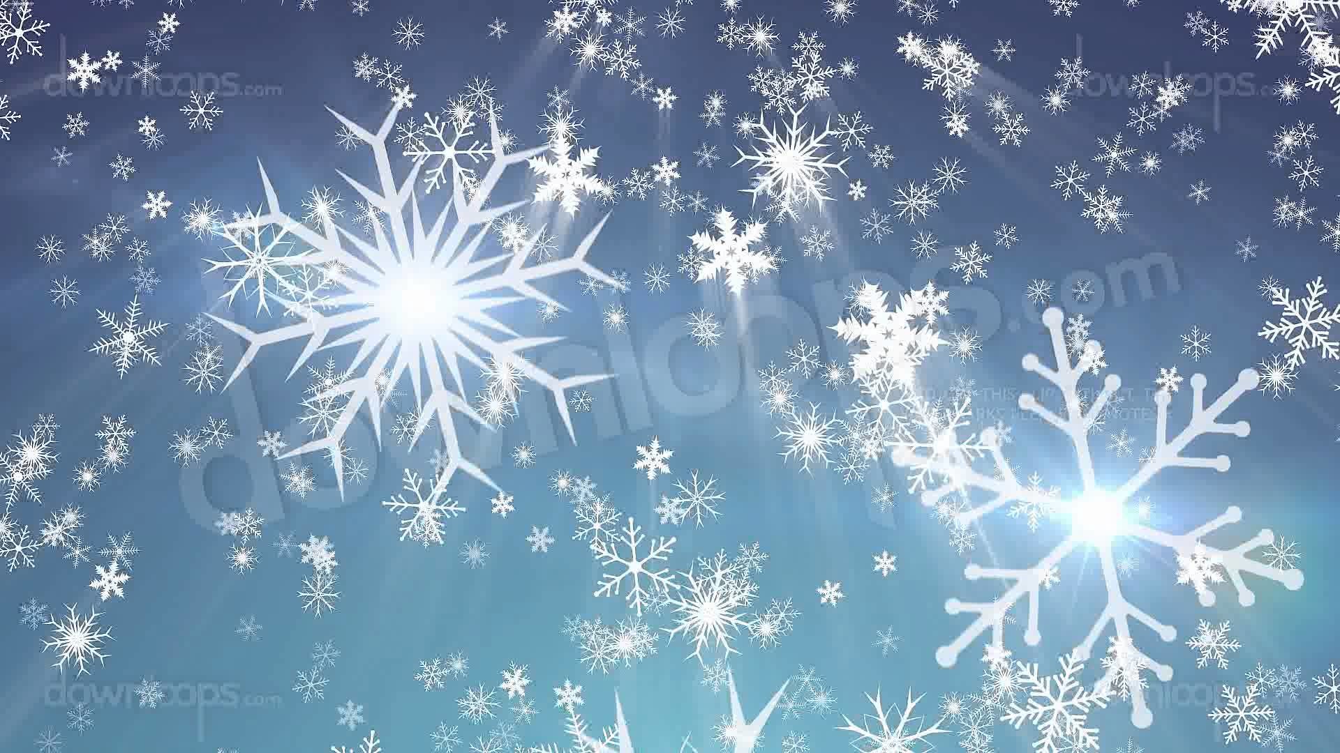 1920x1080 Snowy 1 - Snow / Christmas Video Loop / Animated Motion Background .