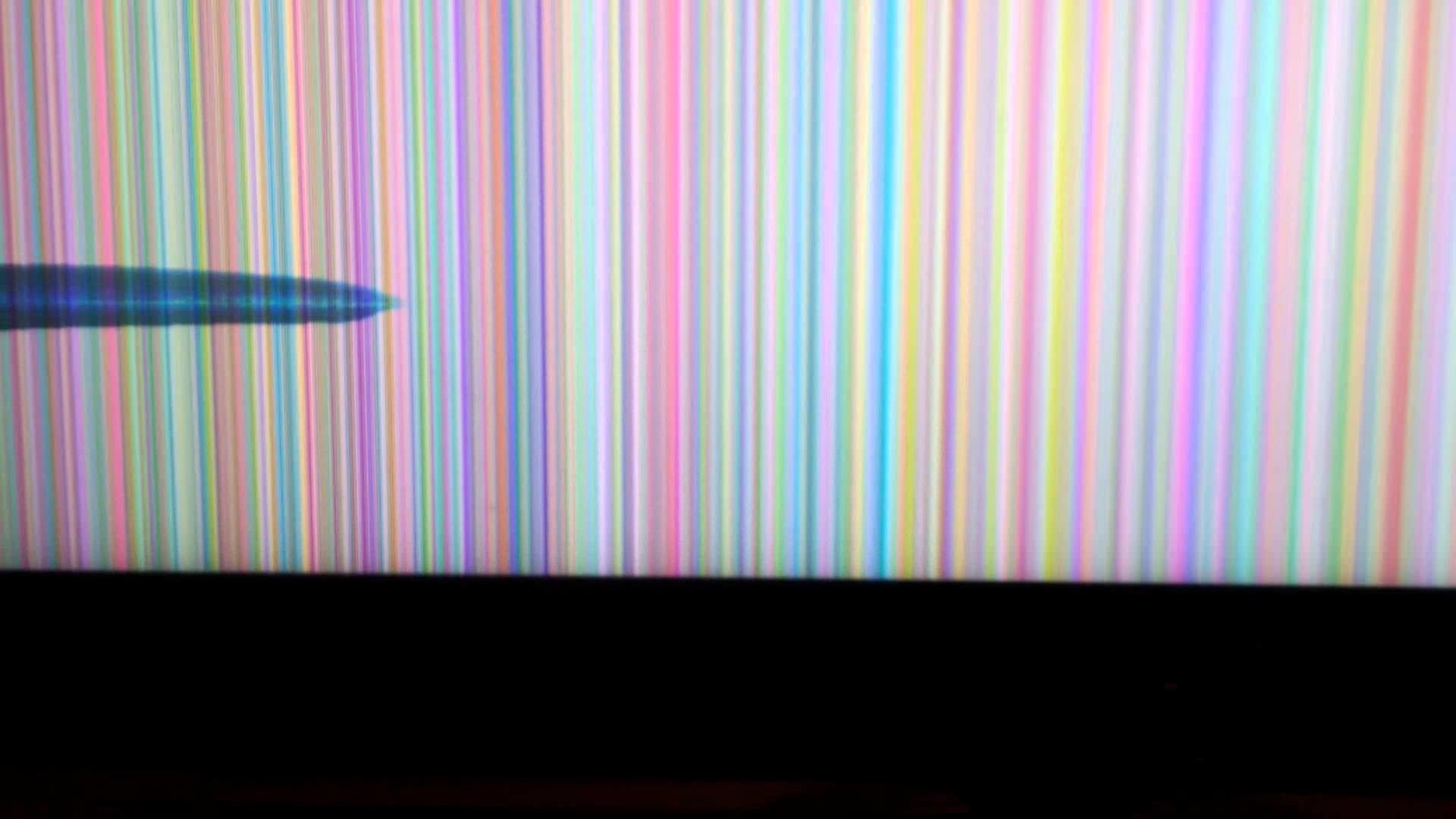 Vizio tv has vertical lines on screen