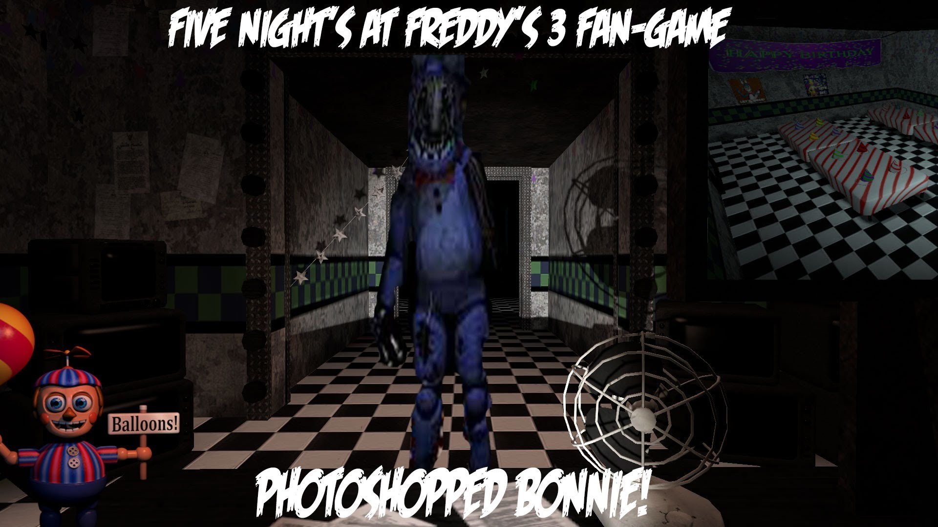 1920x1080 CREEPY PHOTOSHOPPED BONNIE!| Five Night's At Freddy's 3 Fan-made - YouTube