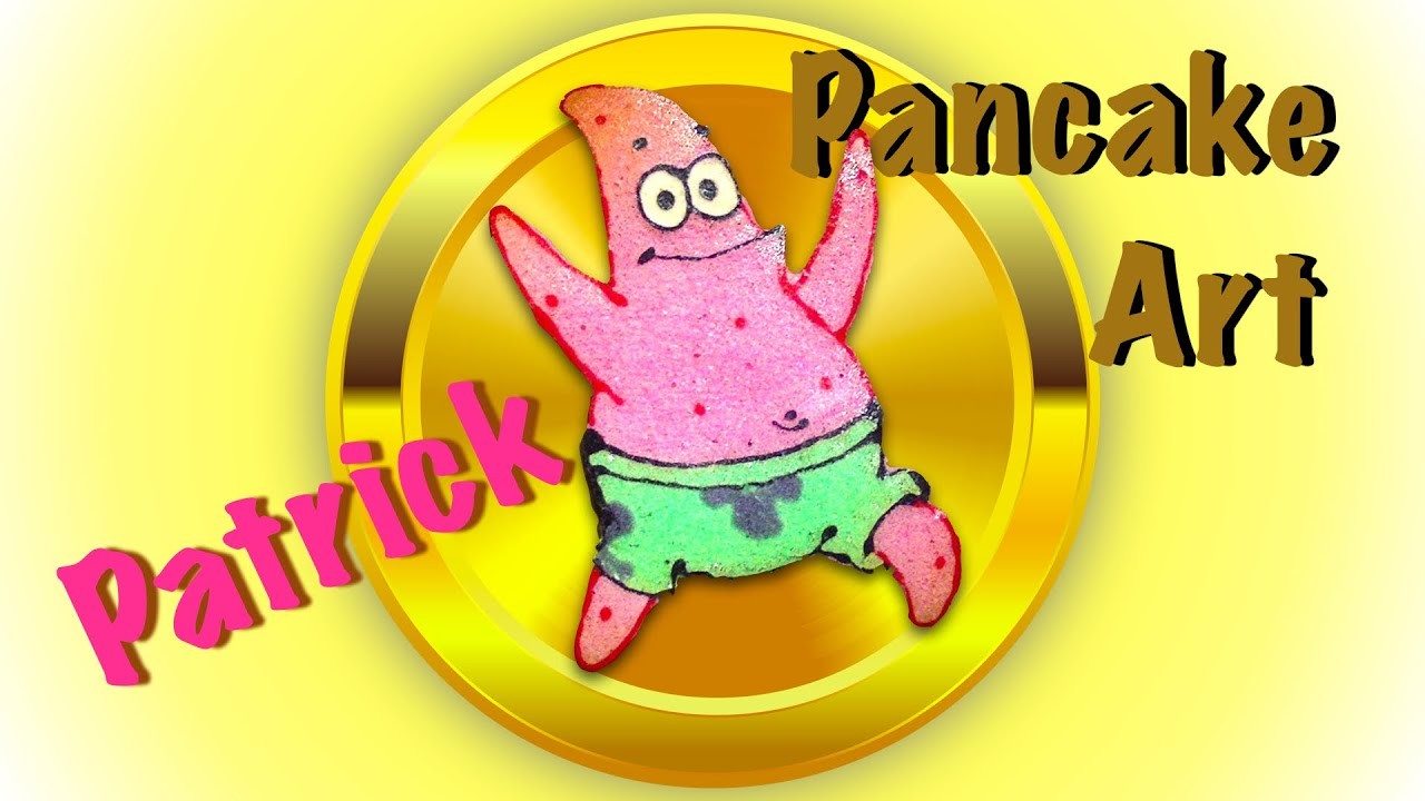 1920x1080 Pancake Art (Patrick) Spongebob Squarepants - KT's Dad Pancake Art