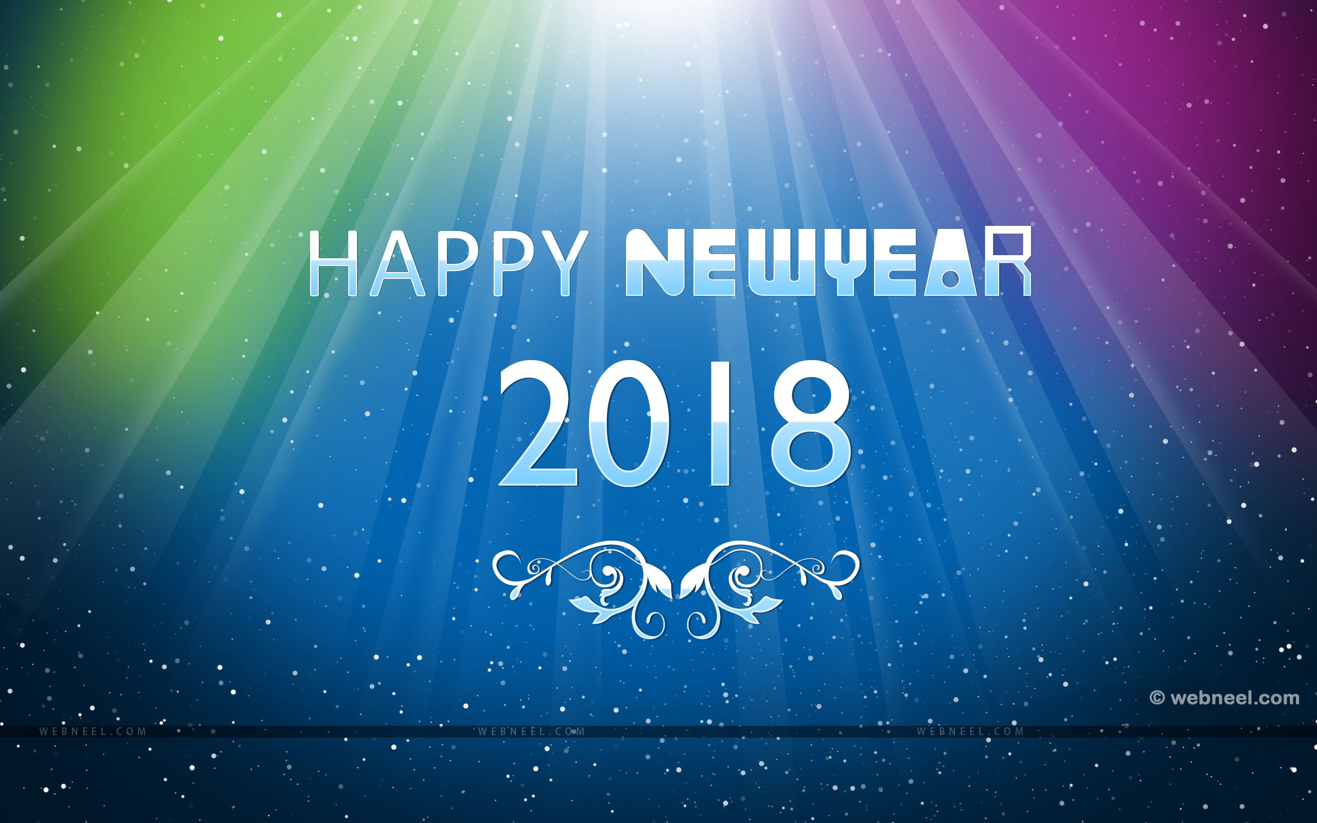 2560x1600 2018 New year wallpaper new year wallpaper