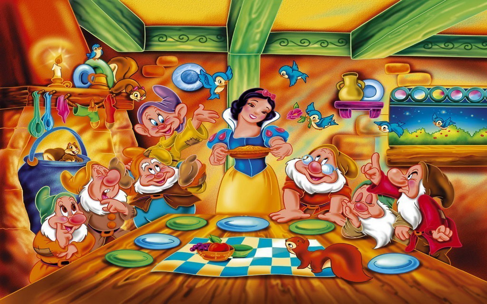 1920x1200 white and the seven dwarfs Computer Wallpapers, Desktop Backgrounds .