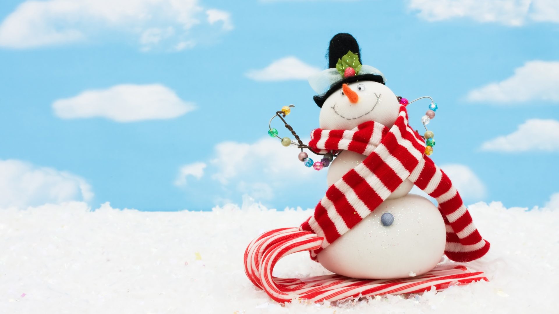 1920x1080 Snowman Tag - Cute Snowman Christmas Splendor Winter Time Magic Merry Snow  Xmas Wallpaper HD For