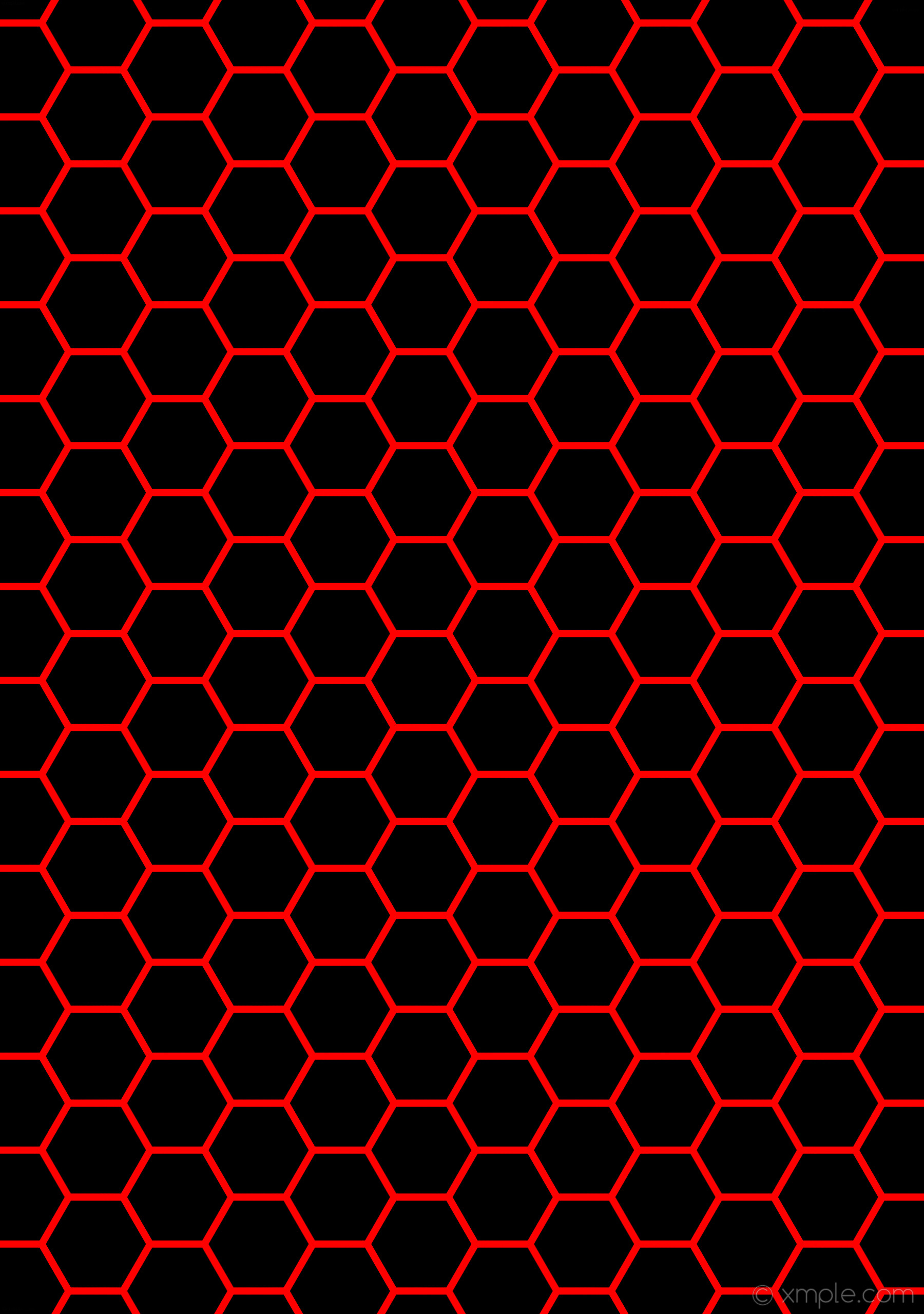 1800x2560 wallpaper beehive red honeycomb hexagon black #000000 #ff0000 diagonal 30Â°  14px 183px