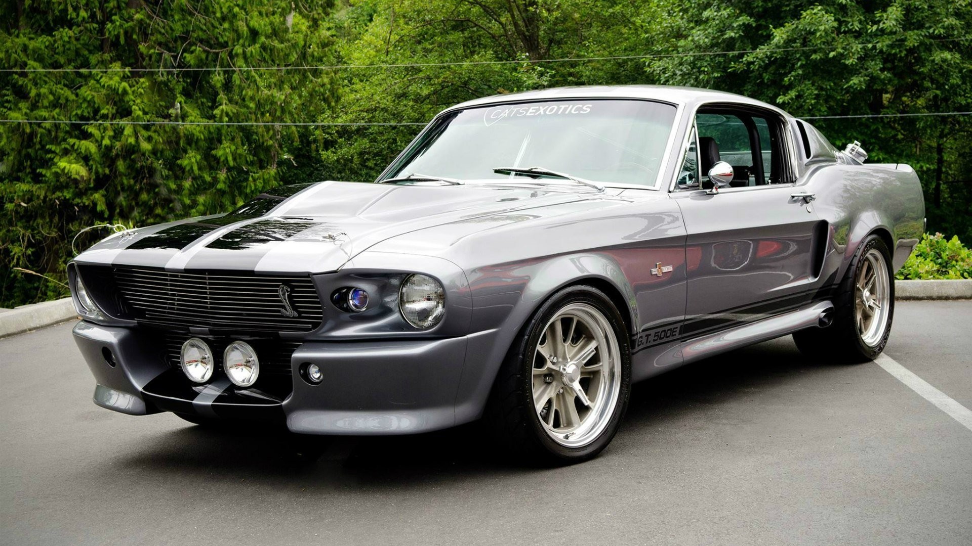 Ford Mustang Shelby Gt500 Eleanor 1967 3D Model