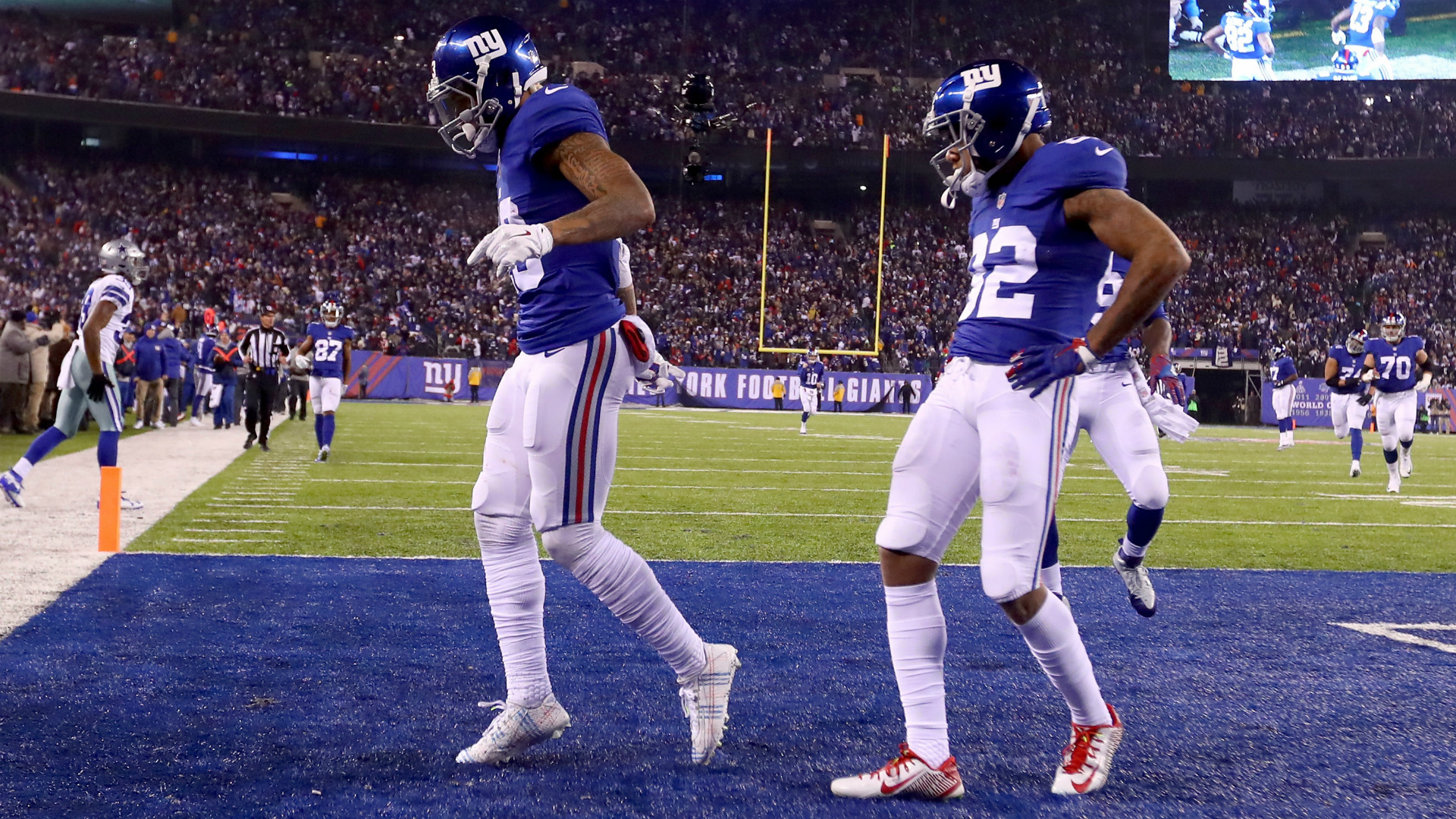 1920x1080 After a 61 yard touchdown, Odell Beckham Jr. channelled his inner Michael  Jackson,