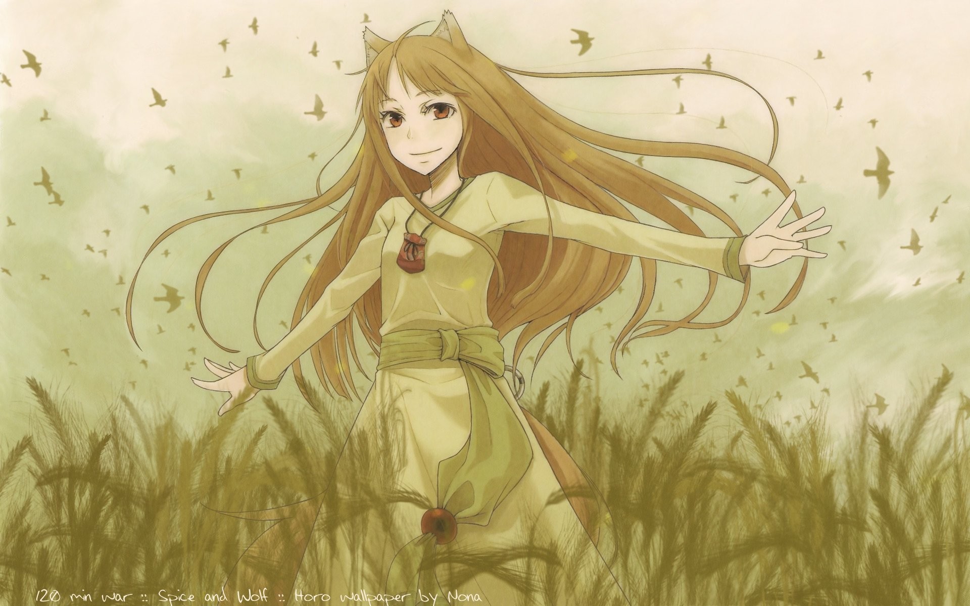 1920x1200 Anime - Spice and Wolf Wallpaper