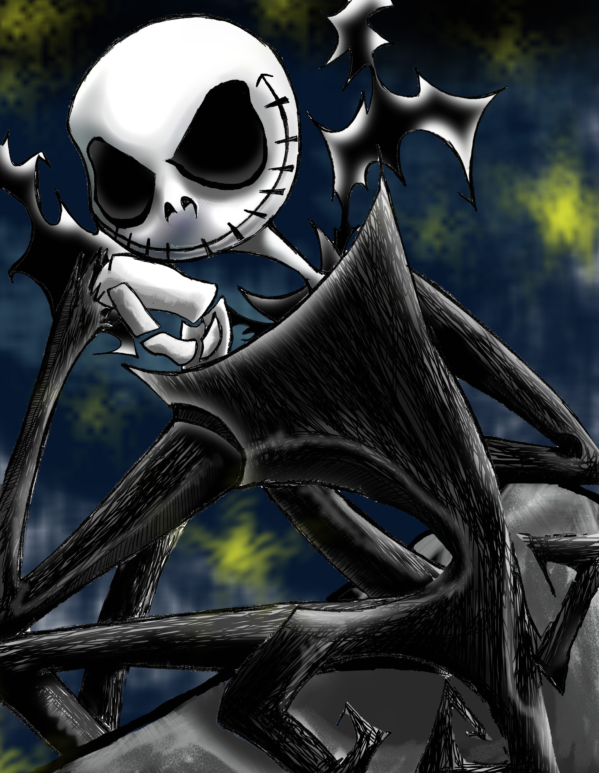 1984x2560 Jack Skellington images The Pumpkin King HD wallpaper and background photos