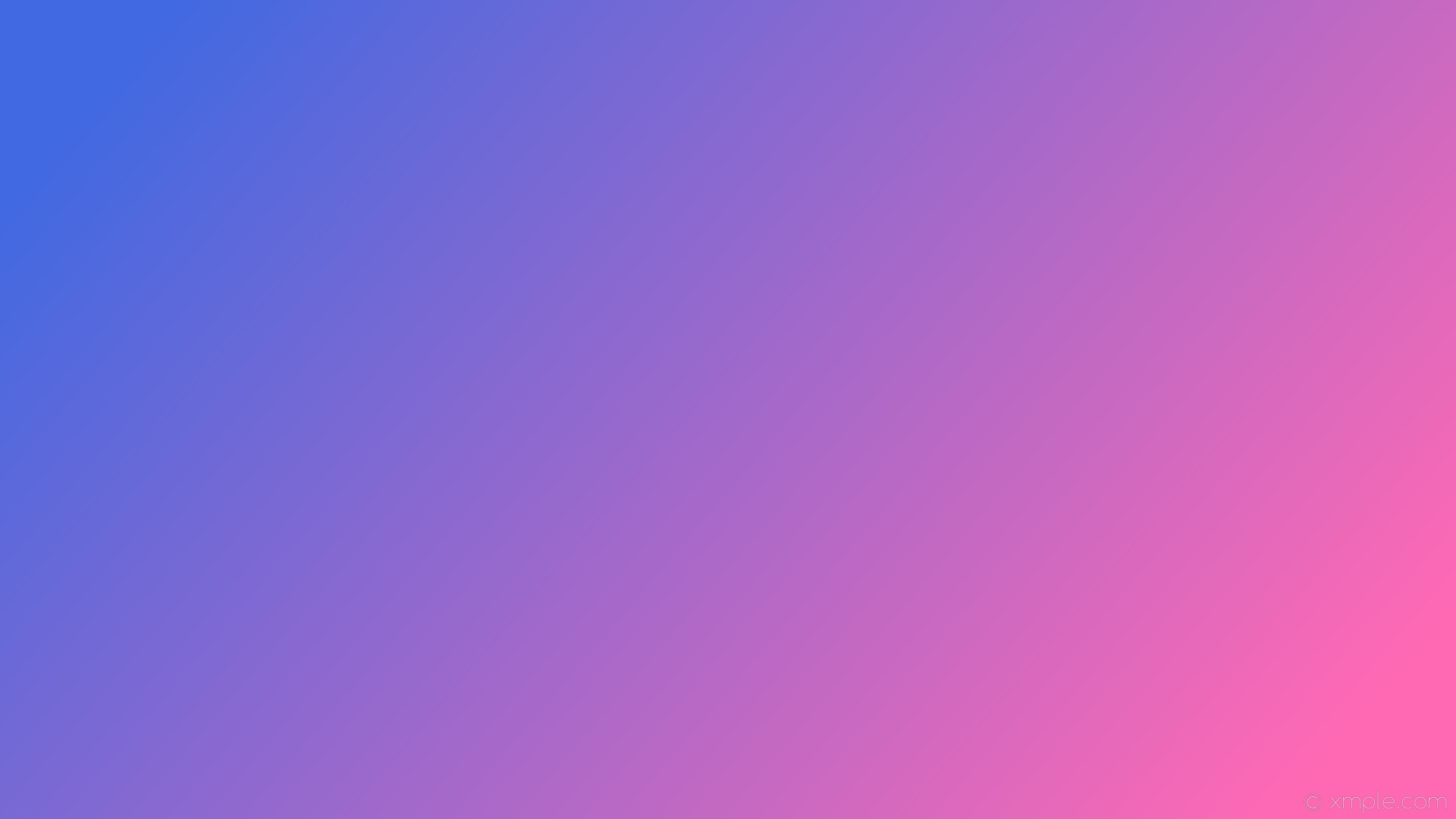 1920x1080 wallpaper pink gradient blue linear hot pink royal blue #ff69b4 #4169e1 345Â°