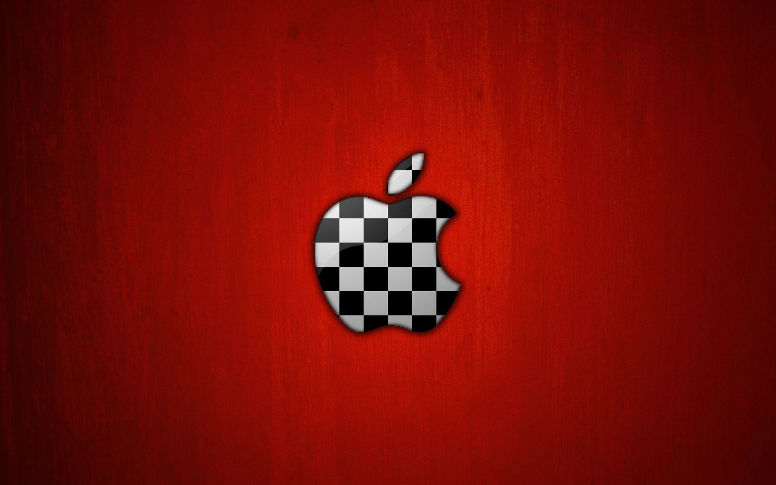 2560x1600 Red Apple Mac Background | Wallpaper Bod