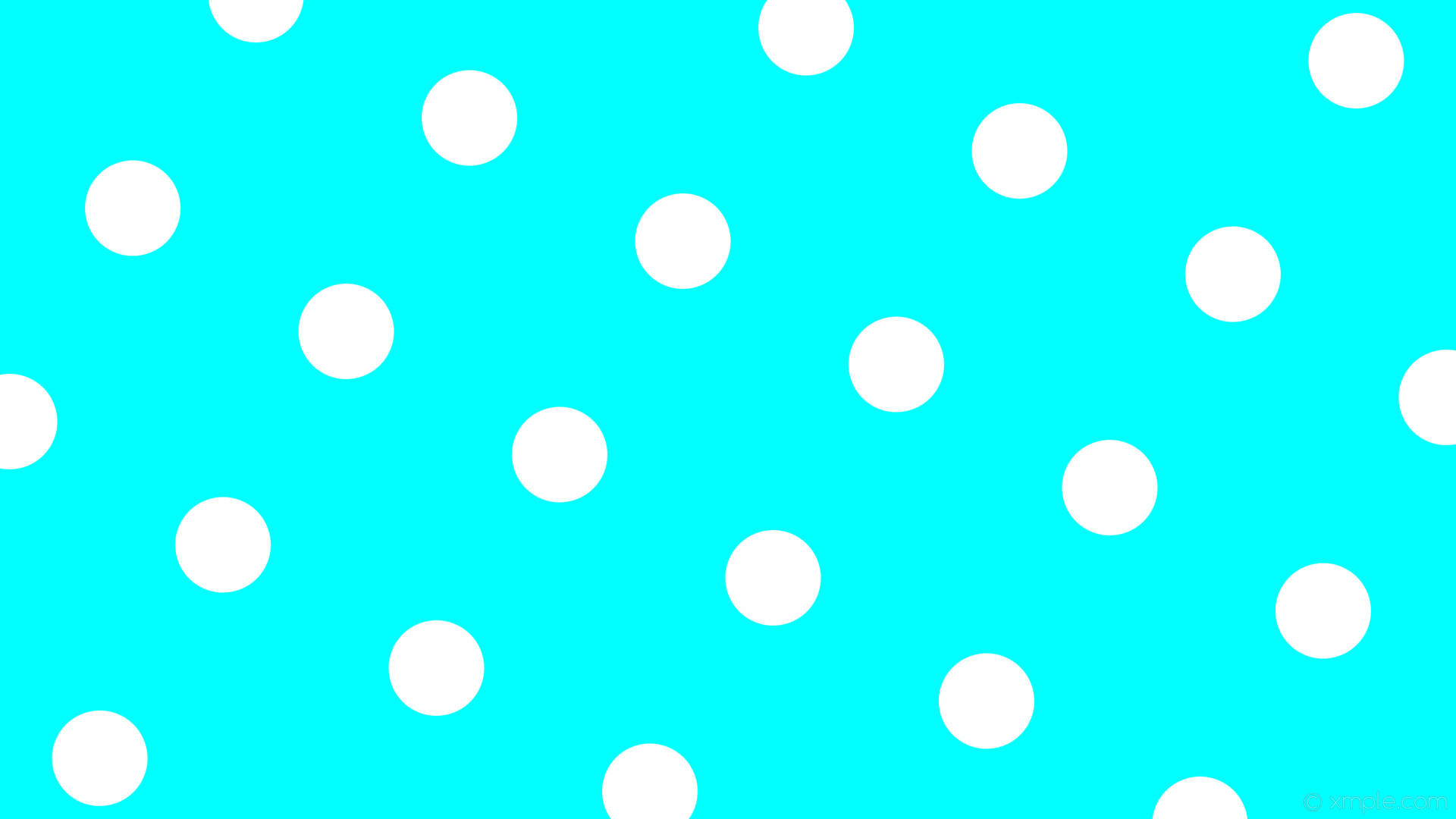1920x1080 wallpaper spots blue white polka dots aqua cyan #00ffff #ffffff 150Â° 126px  325px