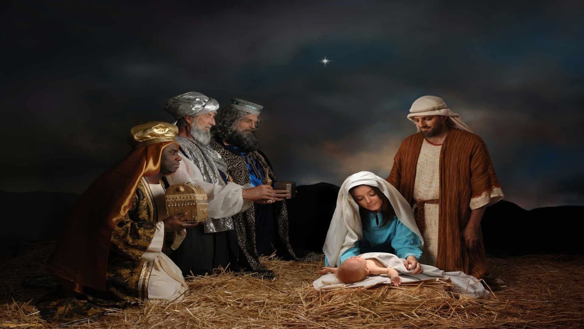 1920x1080 christmas nativity powerpoint backgrounds