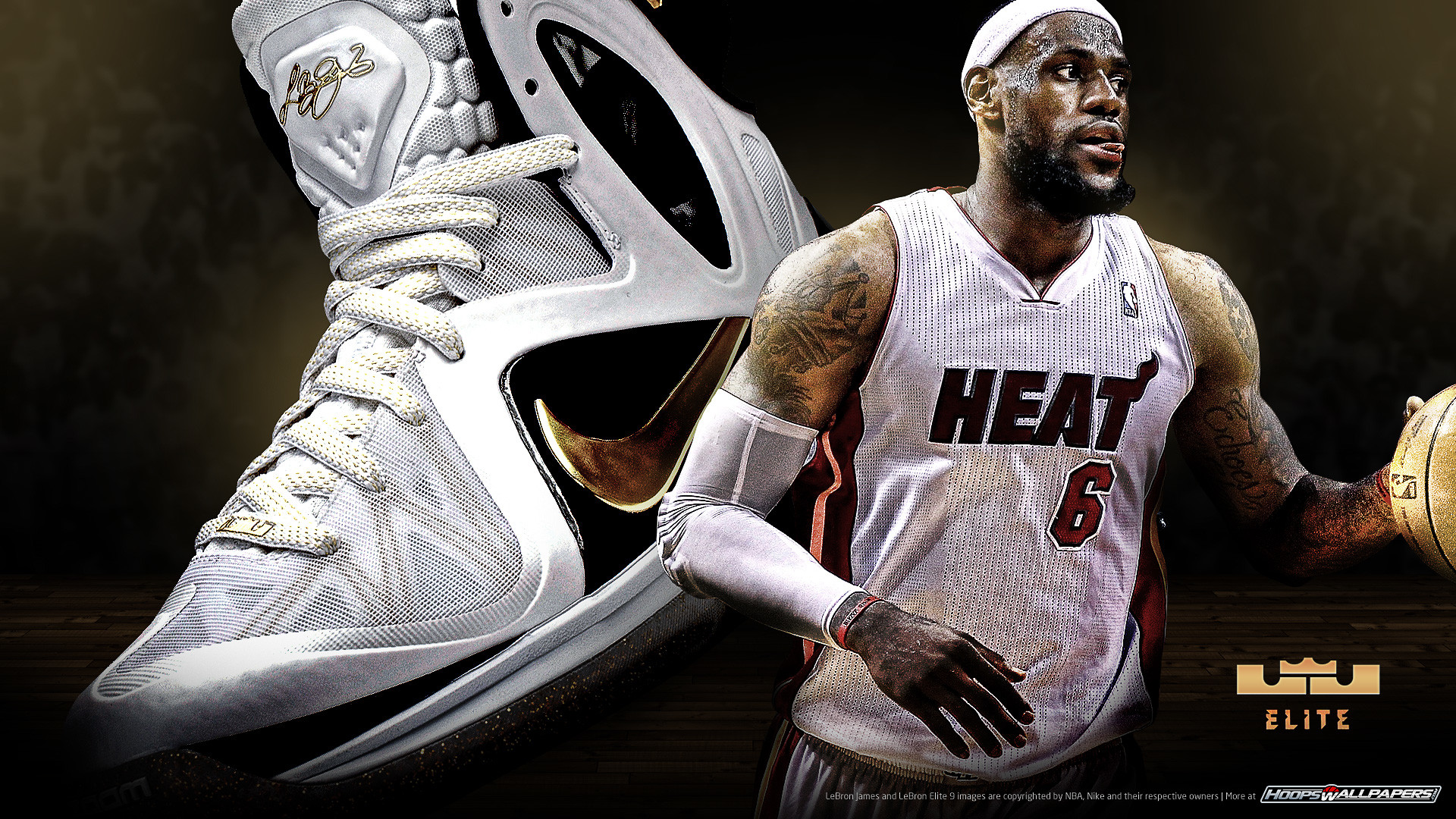 1920x1080 White Lebron James Shoes Wallpaper Classic Themes Motive Adjustable  Personalized Hoops