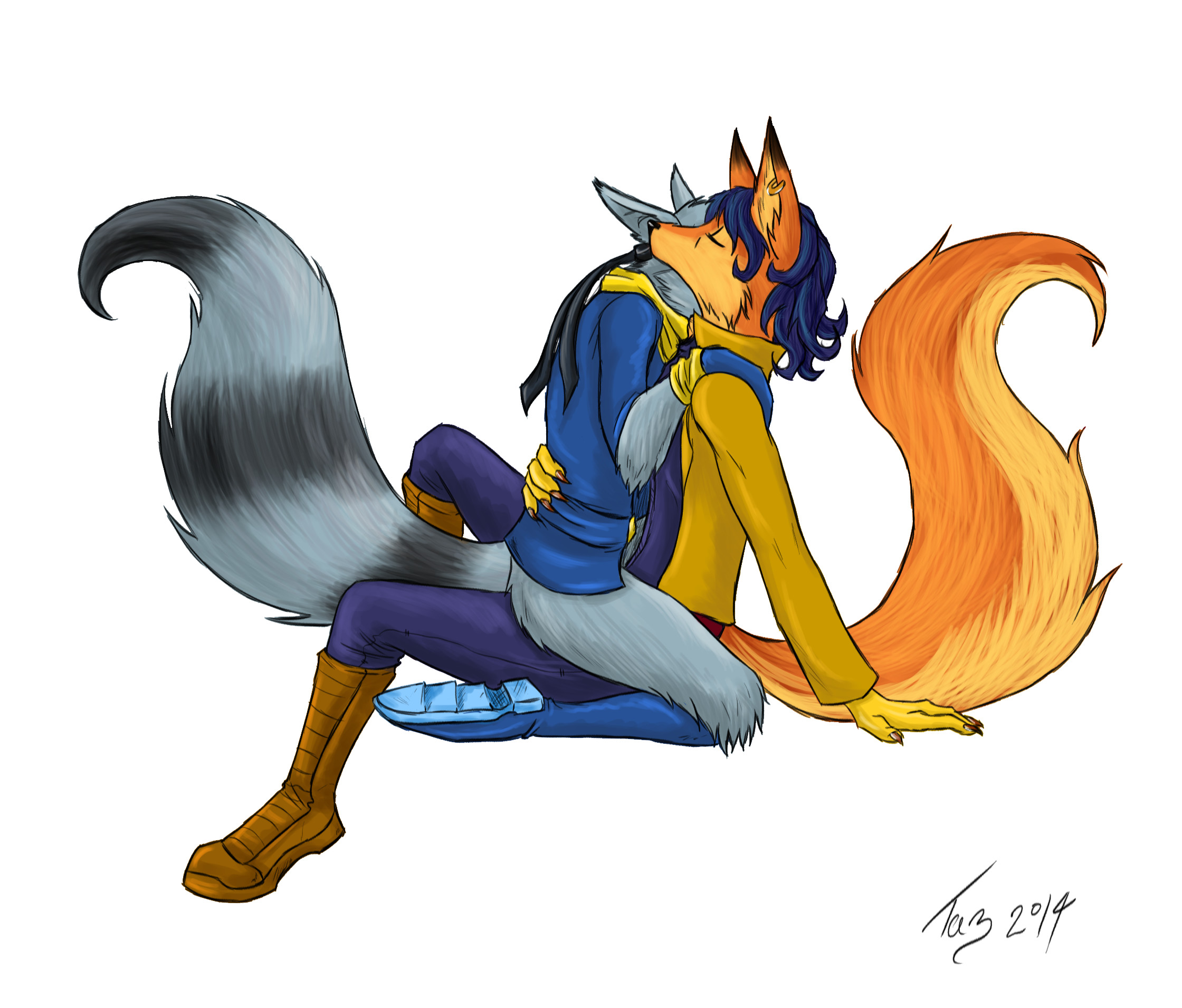 2240x1911 Sly cooper clipart