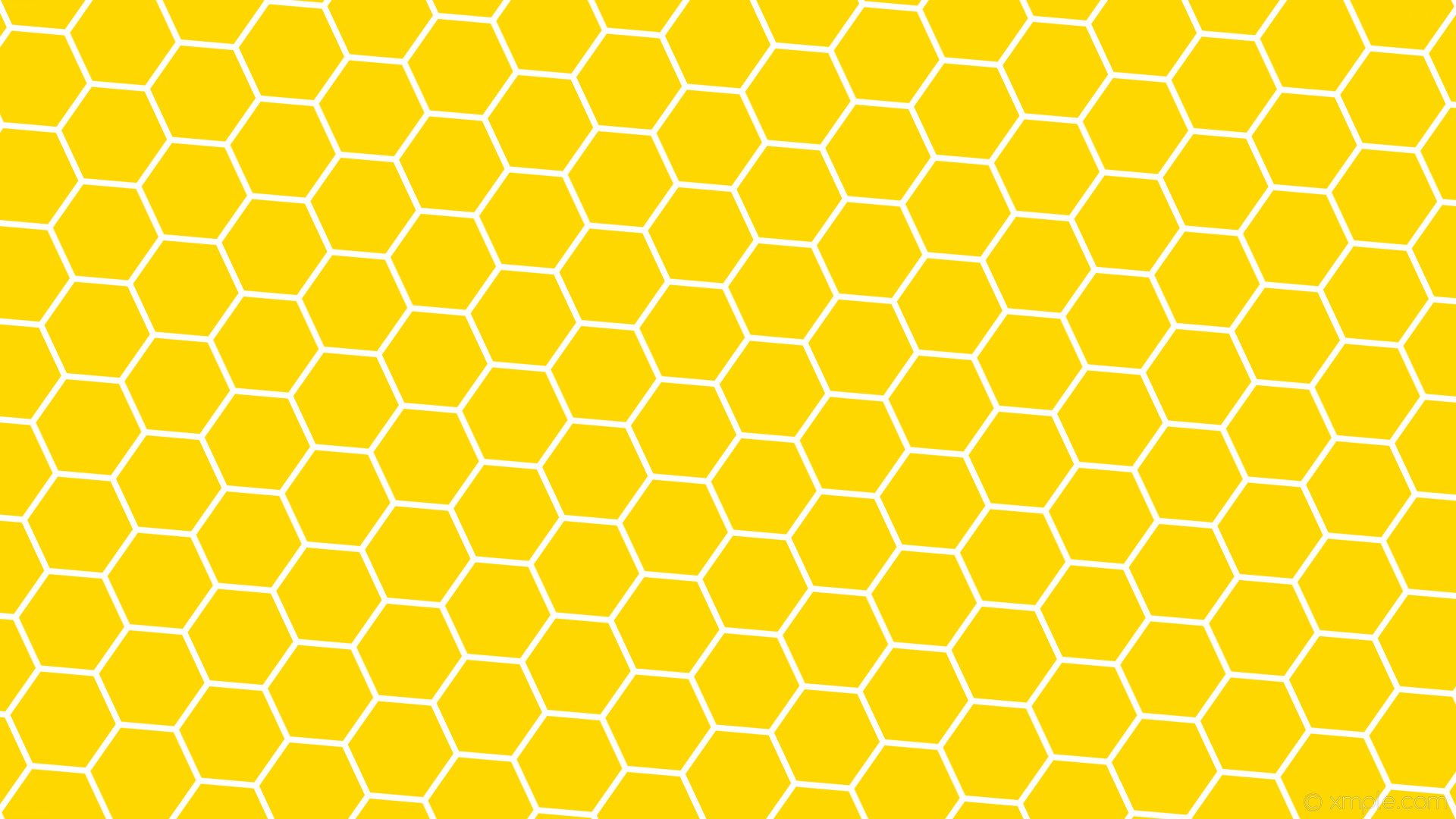 1920x1080 wallpaper honeycomb beehive hexagon yellow white gold #ffd700 #ffffff  diagonal 25Â° 8px 129px