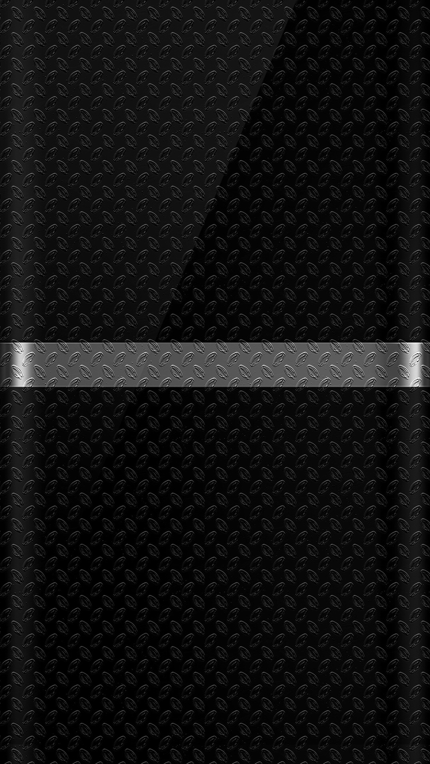 1440x2560 Dark S7 Edge Wallpaper 07 with Black Background and Silver Line
