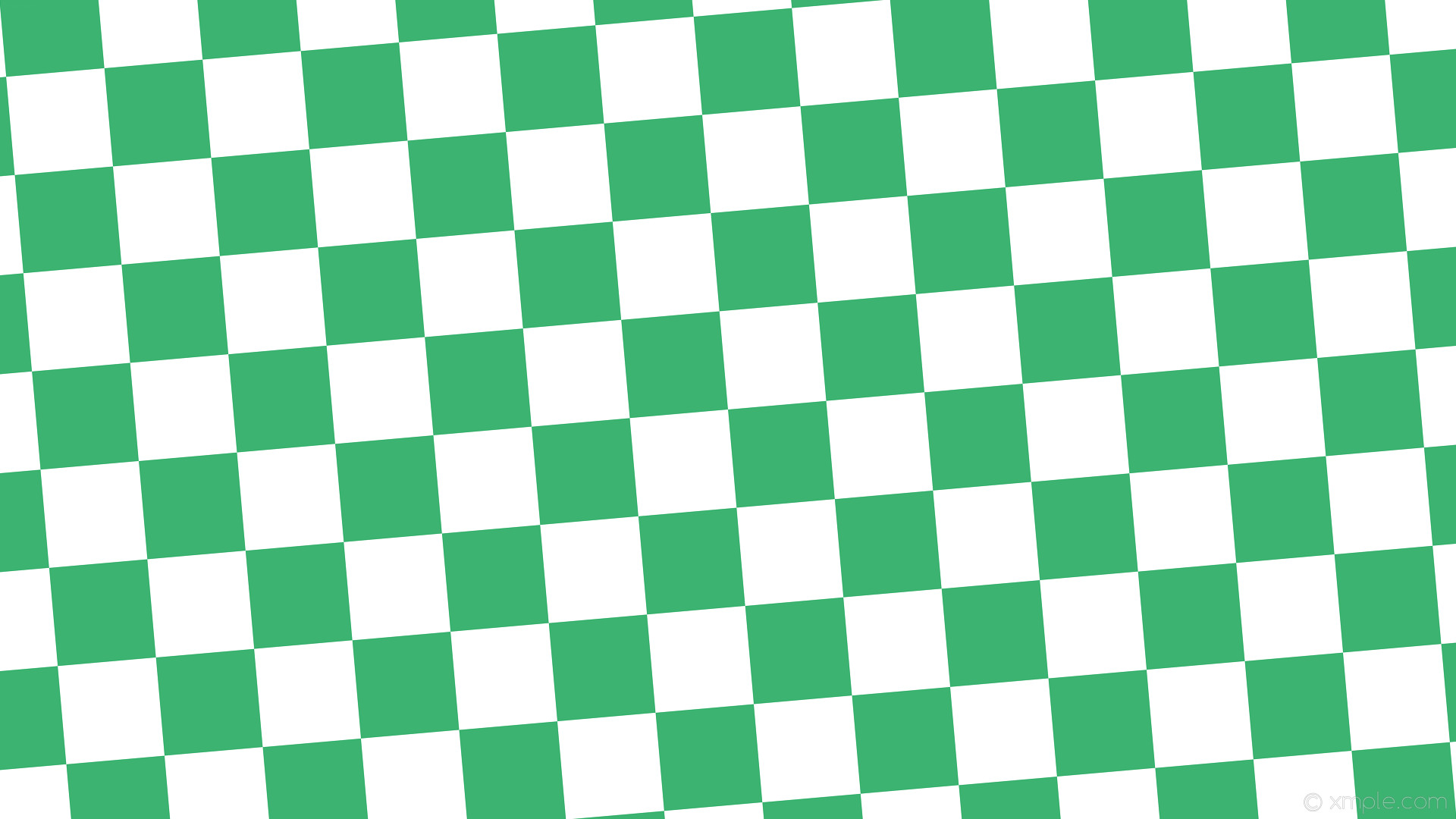 1920x1080 wallpaper squares green white checkered medium sea green #3cb371 #ffffff  diagonal 5Â° 130px