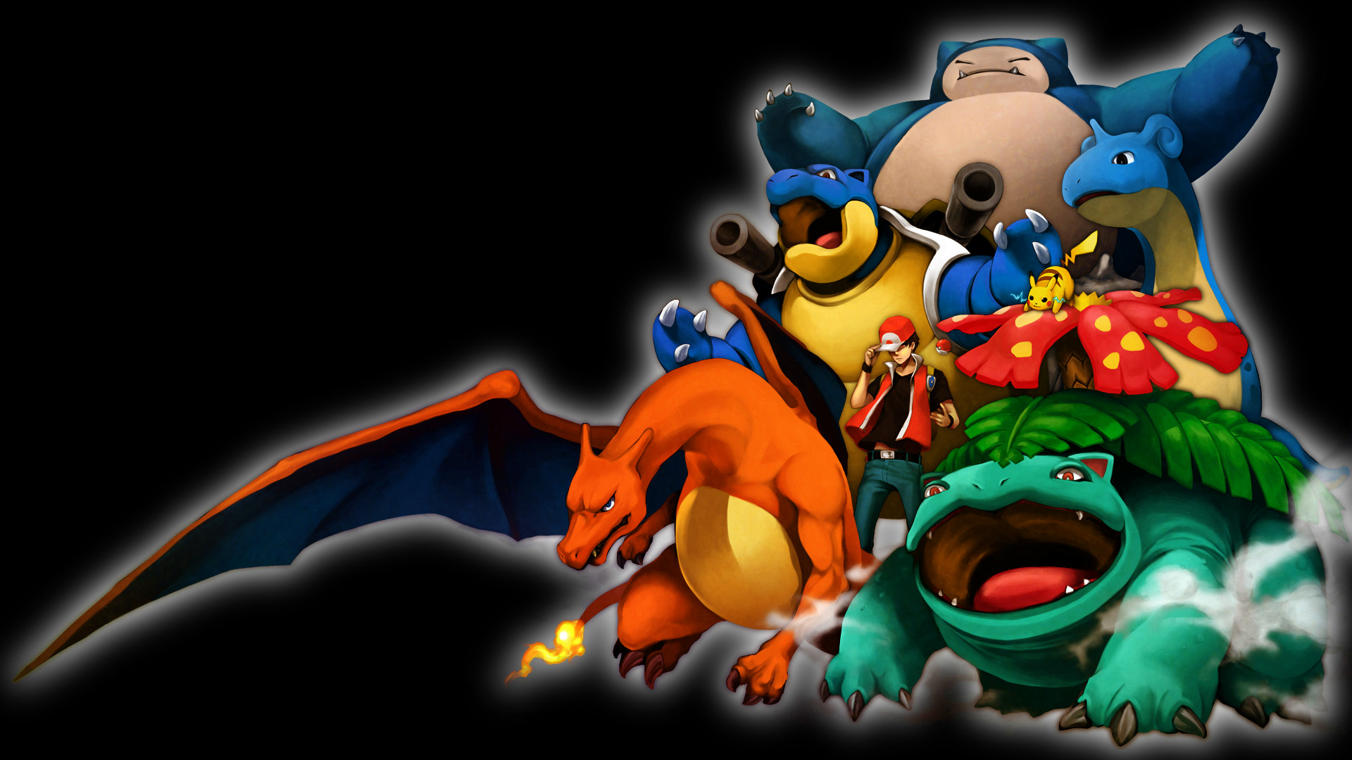 Pokemon Master - Red - Pokemon & Anime Background Wallpapers on Desktop  Nexus (Image 469169)