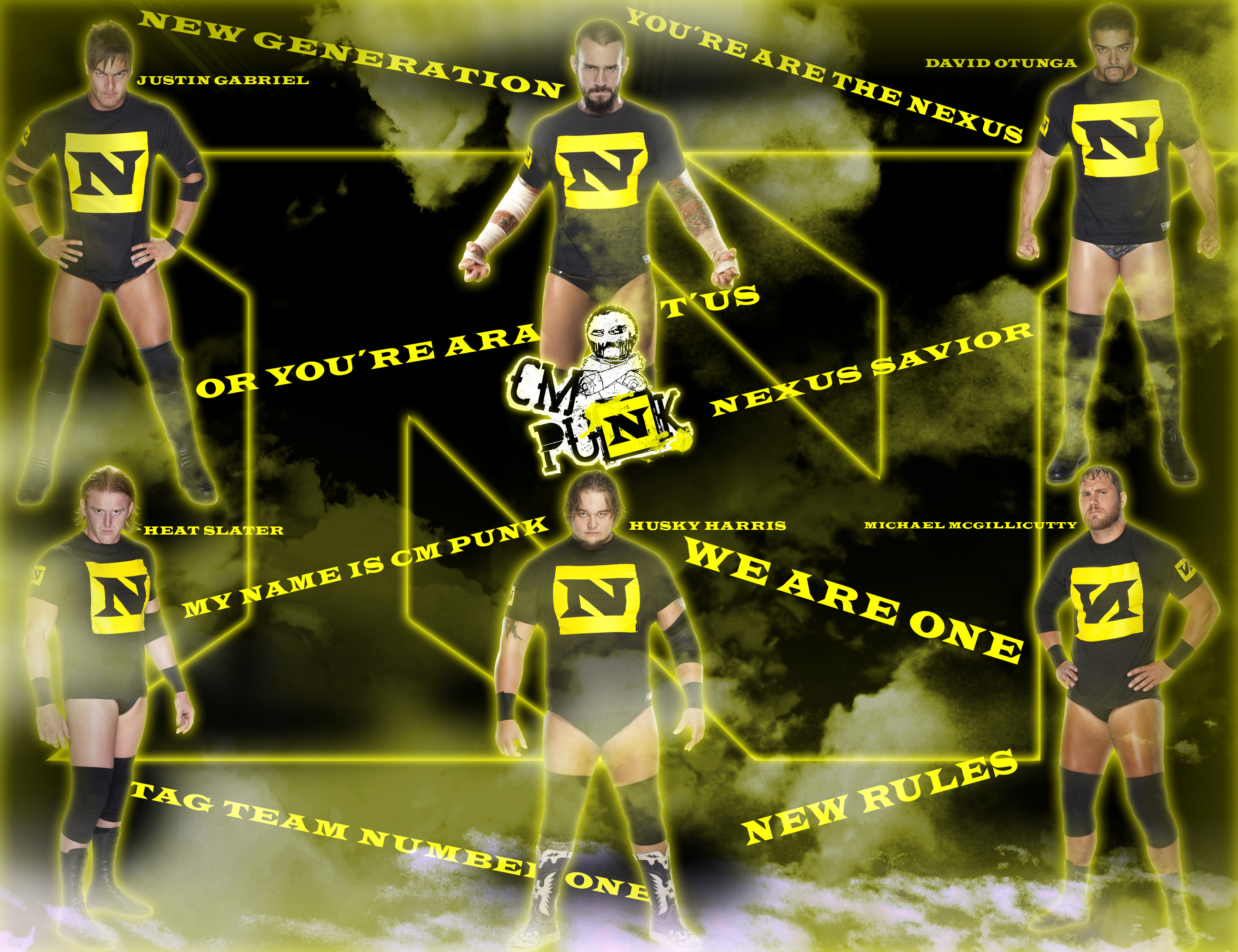 2600x2000 ... DecadeofSmackdownV3 Cm Punk new leader The nexus by DecadeofSmackdownV3