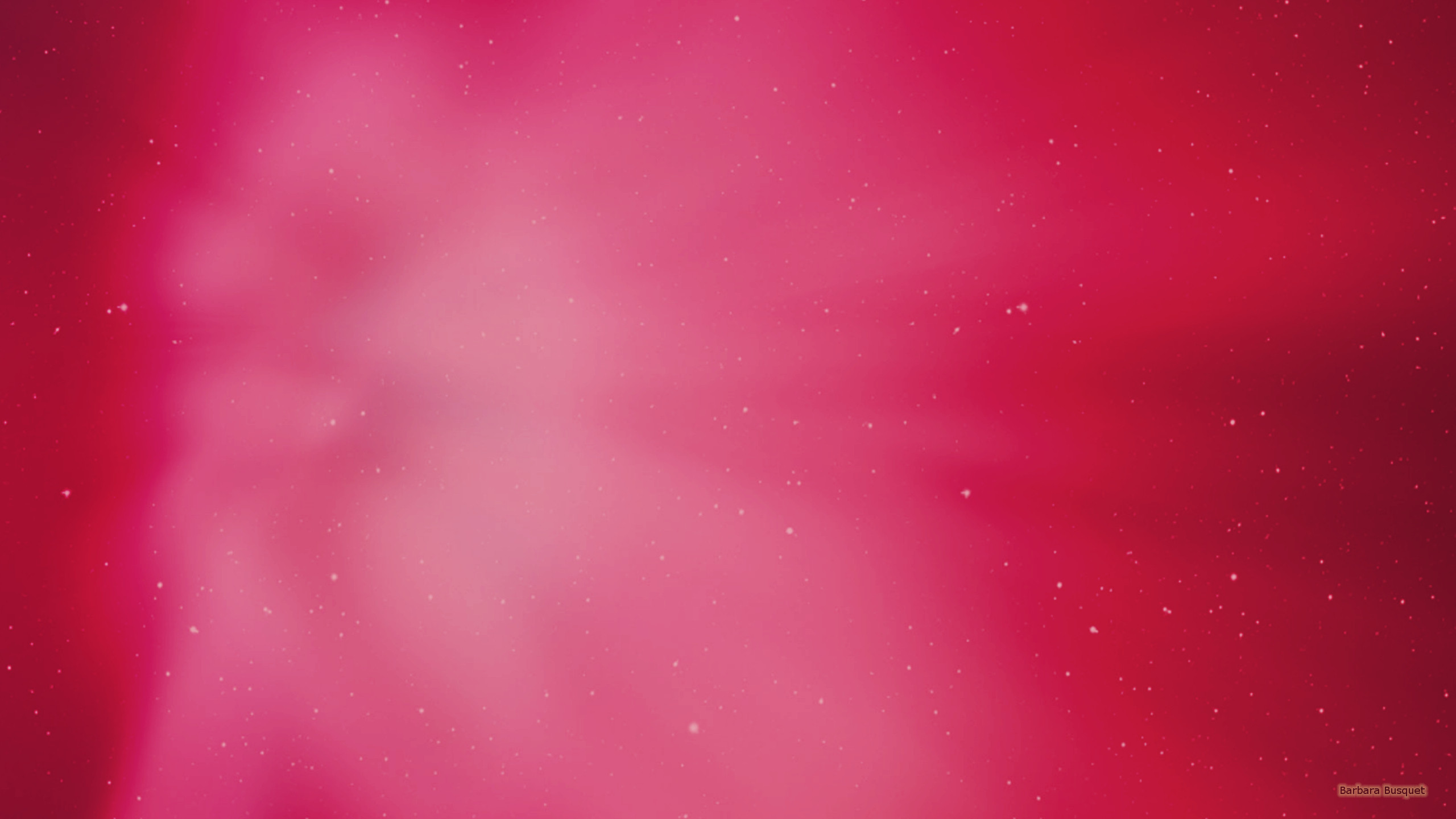 2560x1440 Red galaxy wallpaper with stars and gas clouds.