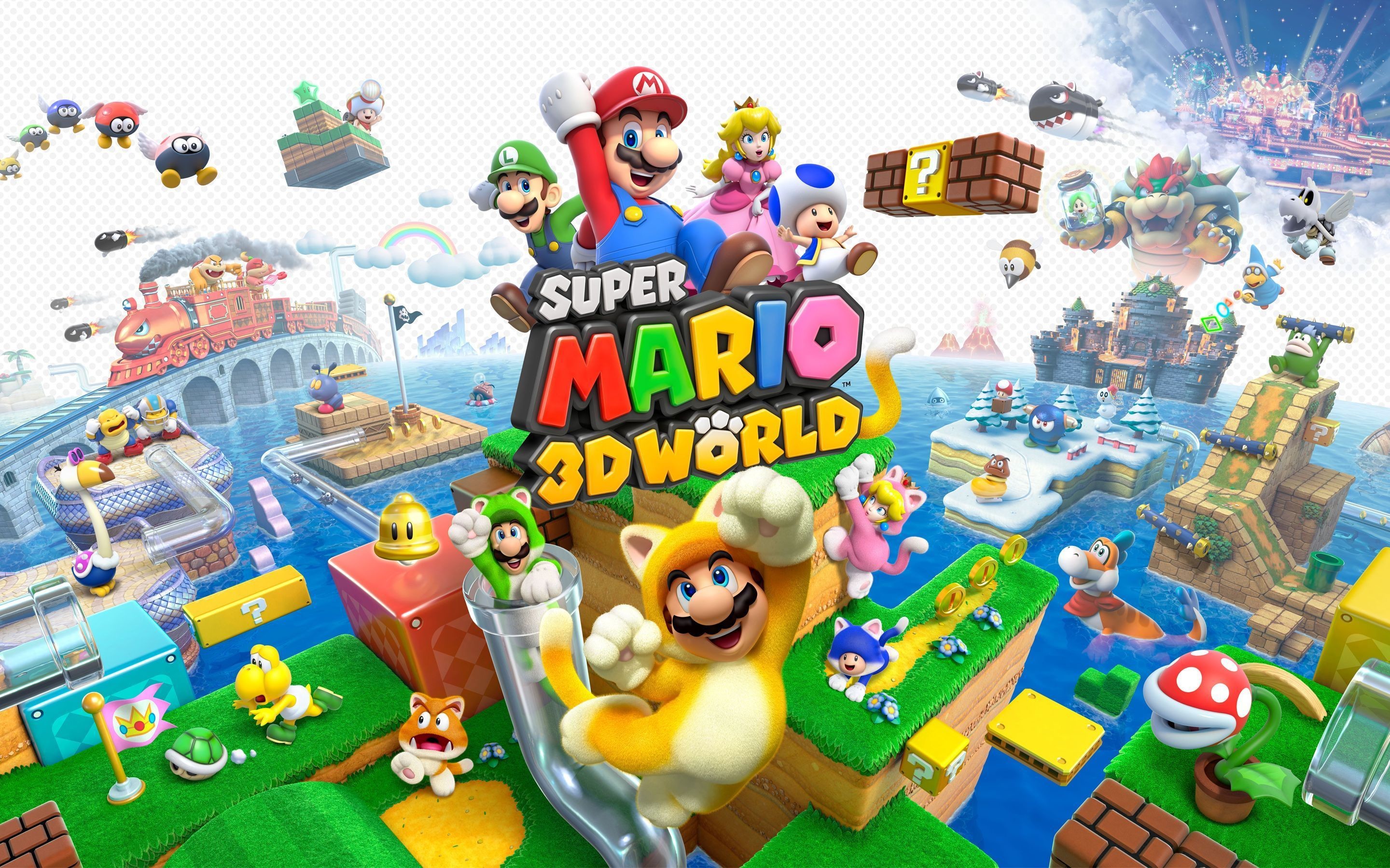 2880x1800 Super Mario 3D World Wallpapers