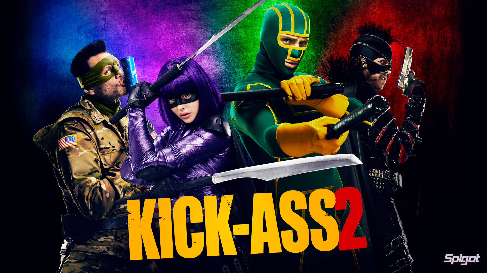 1920x1080 Here are some wallpapers from the awesome movie Kick-Ass 2 requested by  Smithy, the wallpapers feature,