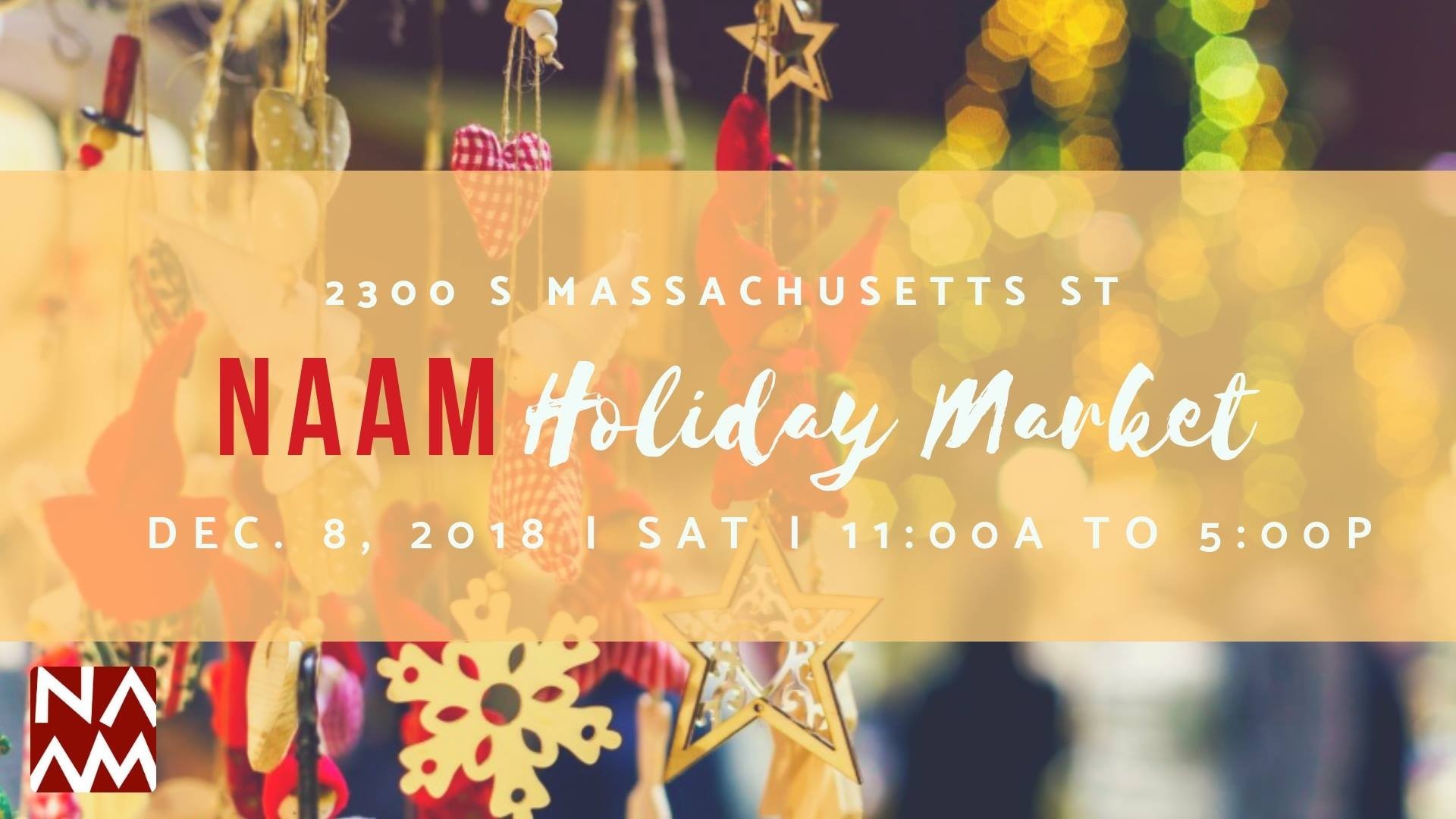 1920x1080 NAAM Holiday Market at Northwest African American Museum in Seattle, WA on  Sat Dec 8, 11 am–5 pm - Seattle Shopping Events Calendar - The Stranger