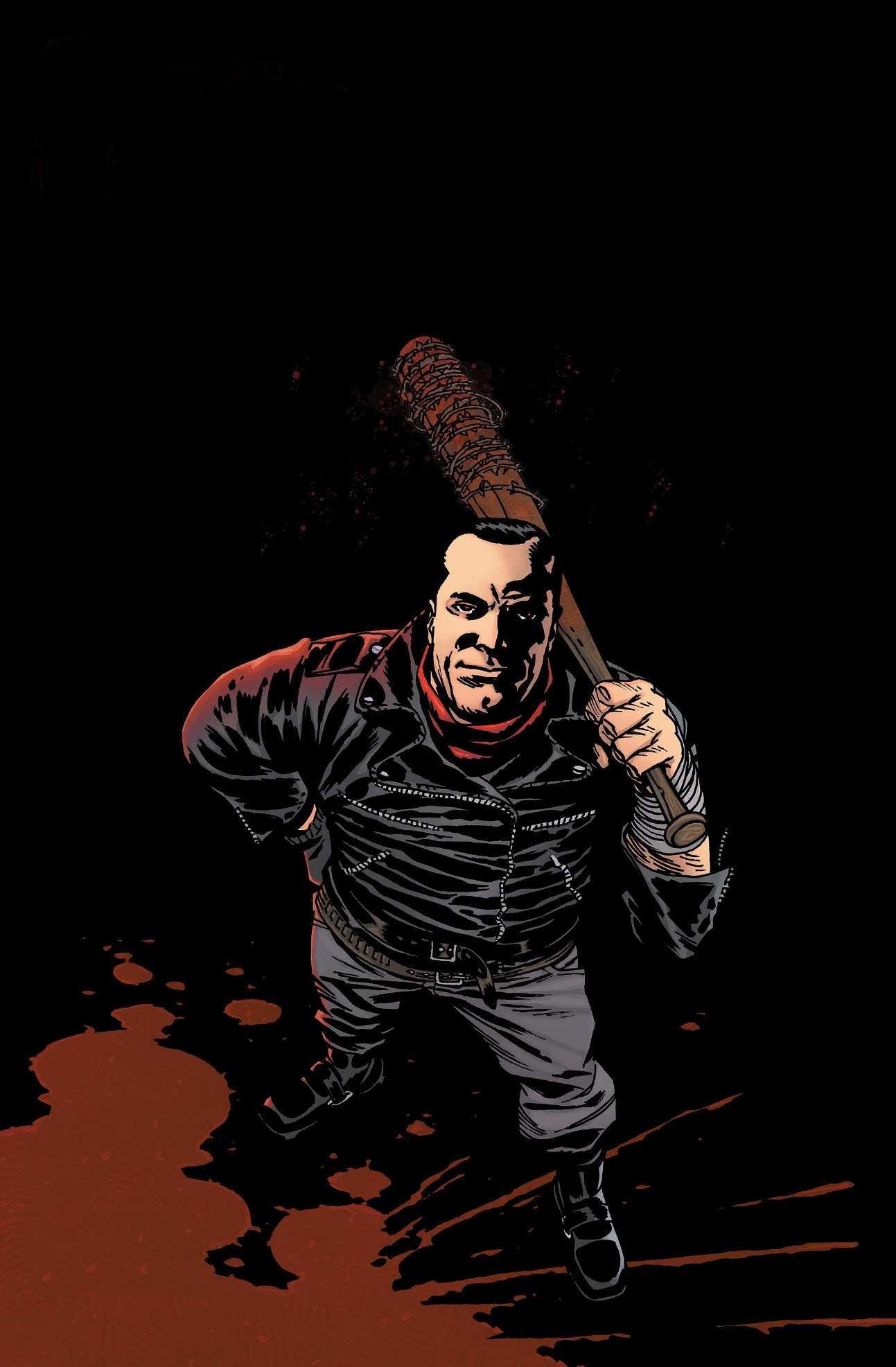 1293x1973 With a little editing I made a phone wallpaper of Negan from the comic  cover. Hope you guys like it!