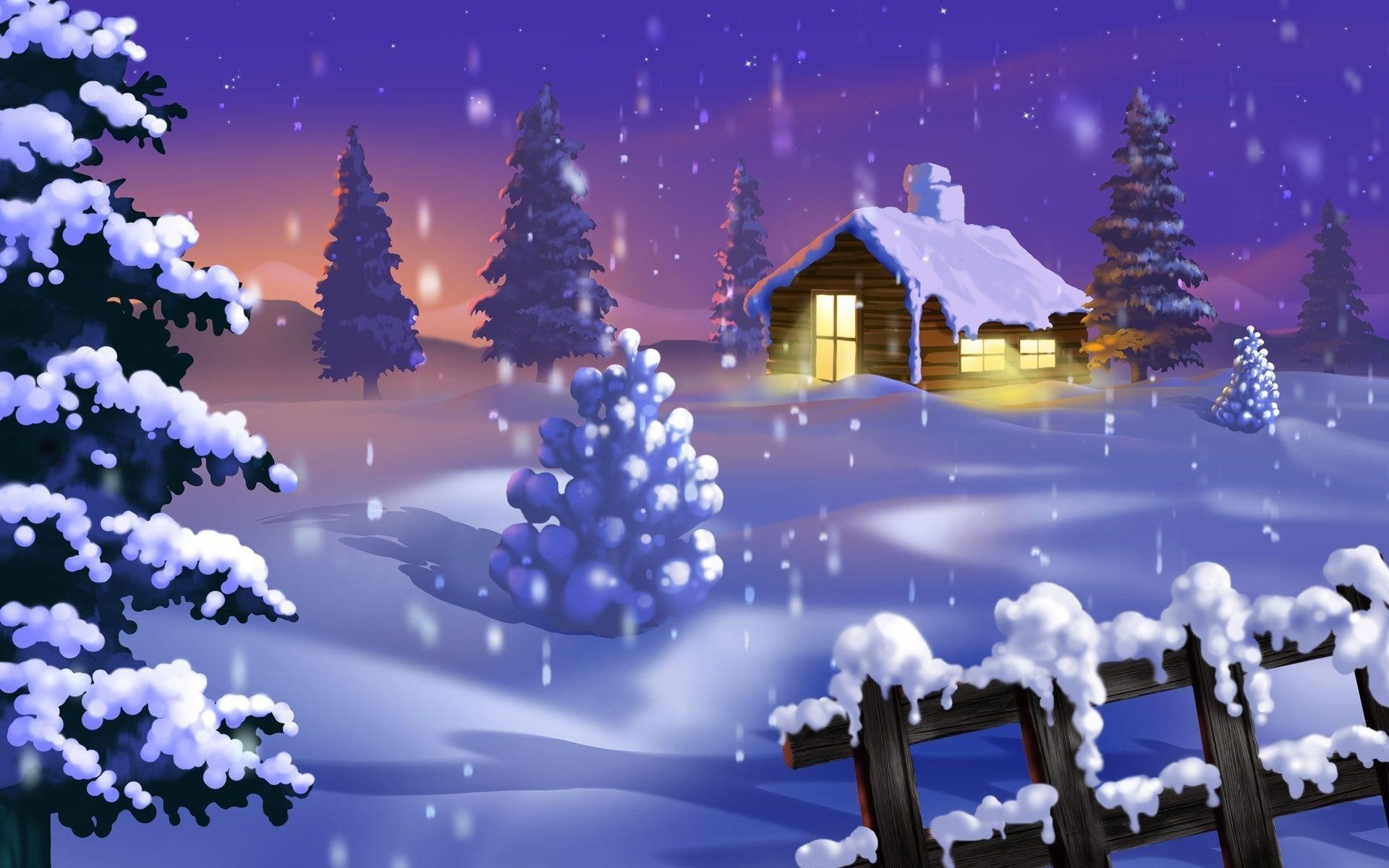 1920x1200 Winter Christmas Wallpapers For Your Desktop, Iphone Backgrounds intended  for Cool Christmas Background