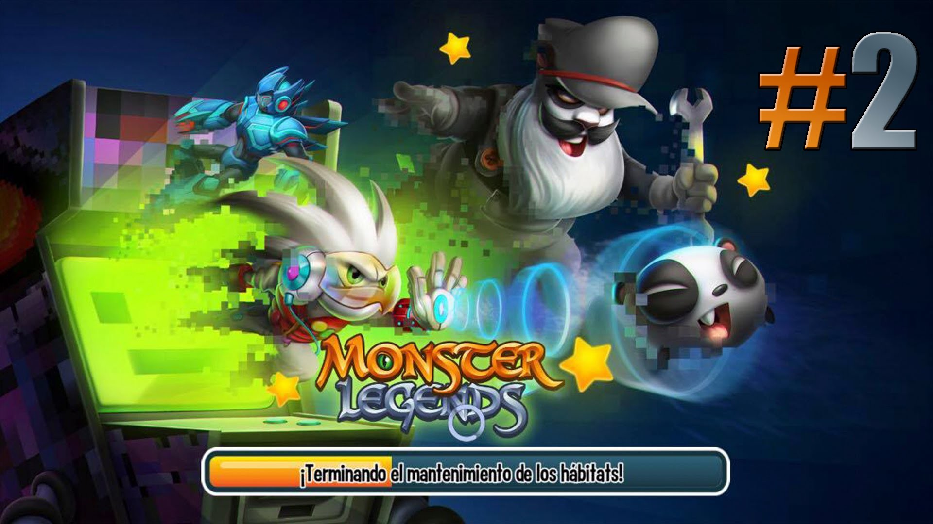 1920x1080 Monster Legends l Laberinto VIdeojuegos l 2. Hedgy