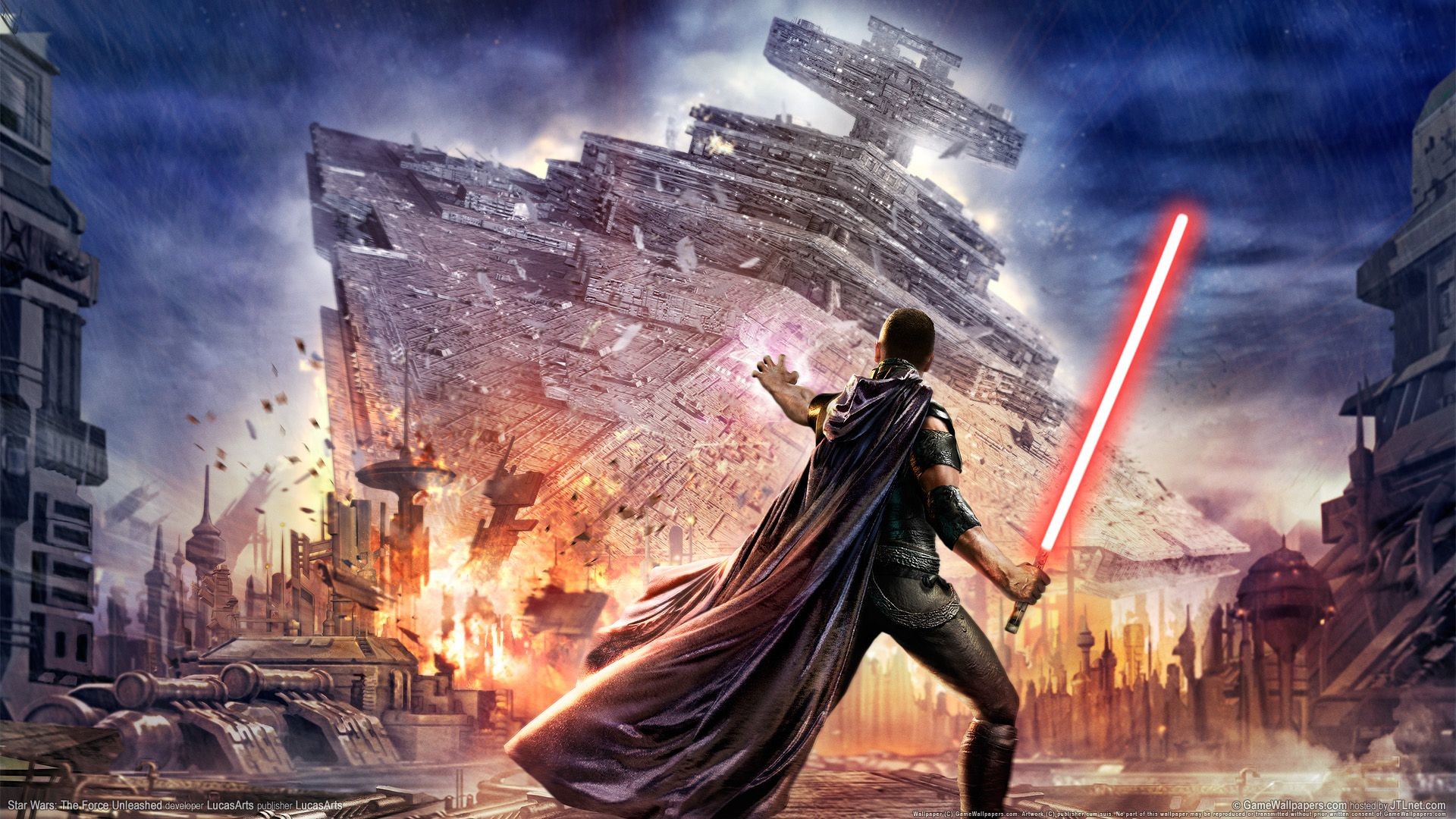 1920x1080 Epic Video Game Wallpapers — Star Wars: The Force Unleashed .