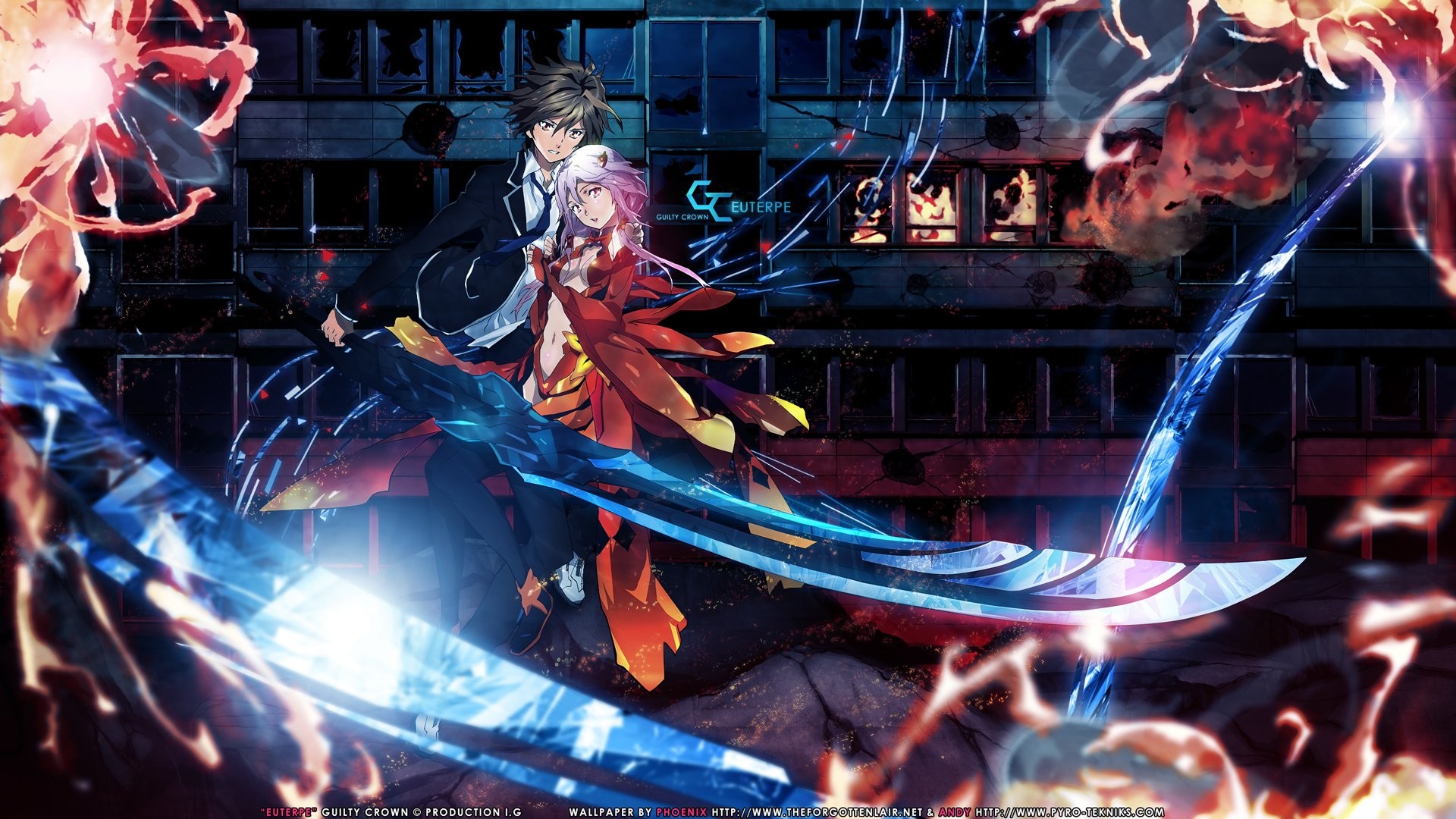 1920x1080 HD Wallpaper | Background ID:193980.  Anime Guilty Crown