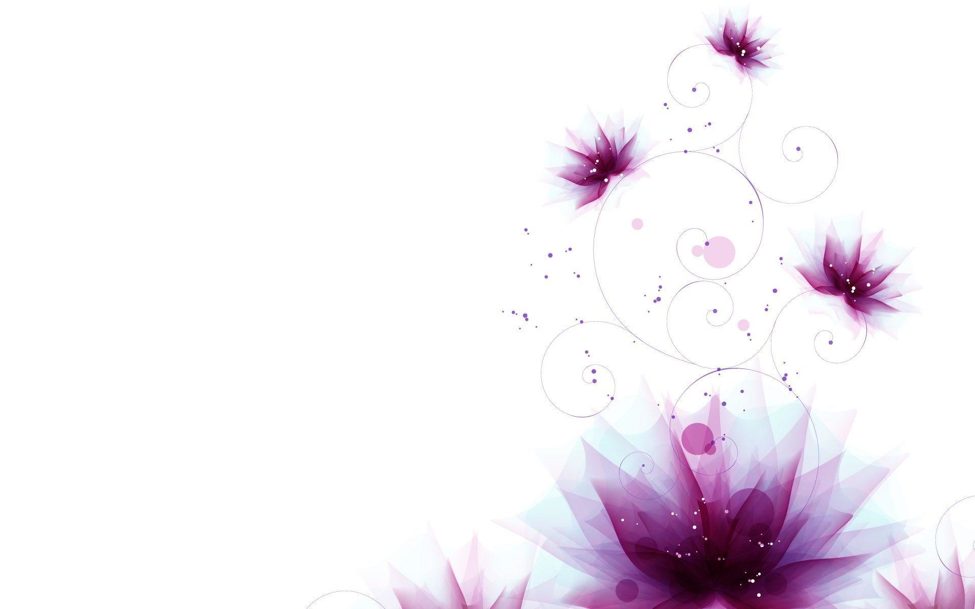 1920x1200 Light Purple Floral Background - Viewing Gallery
