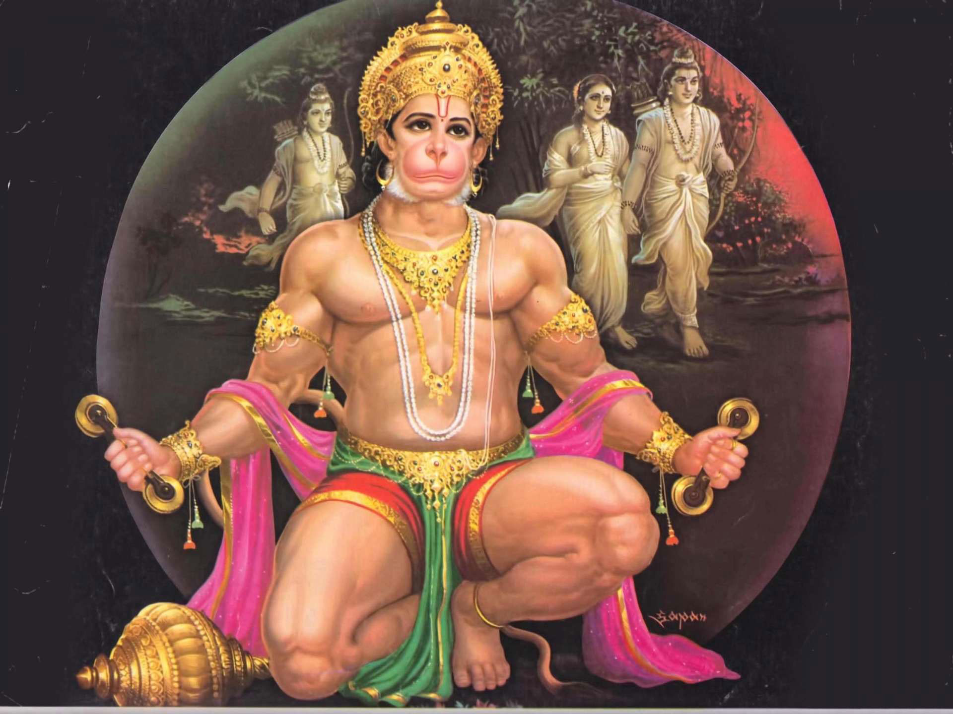1920x1440 Lord Hanuman HD