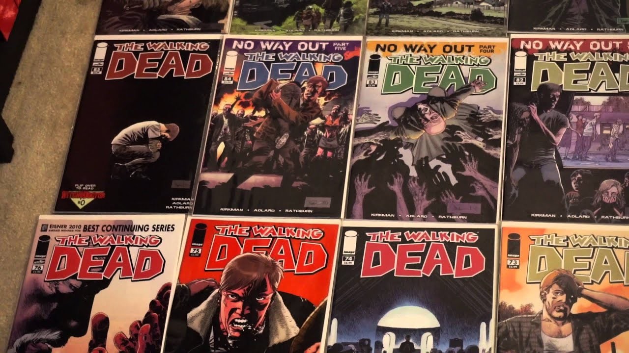 1920x1080 The Walking Dead Comic Book Collection - 2016 (Part 2)