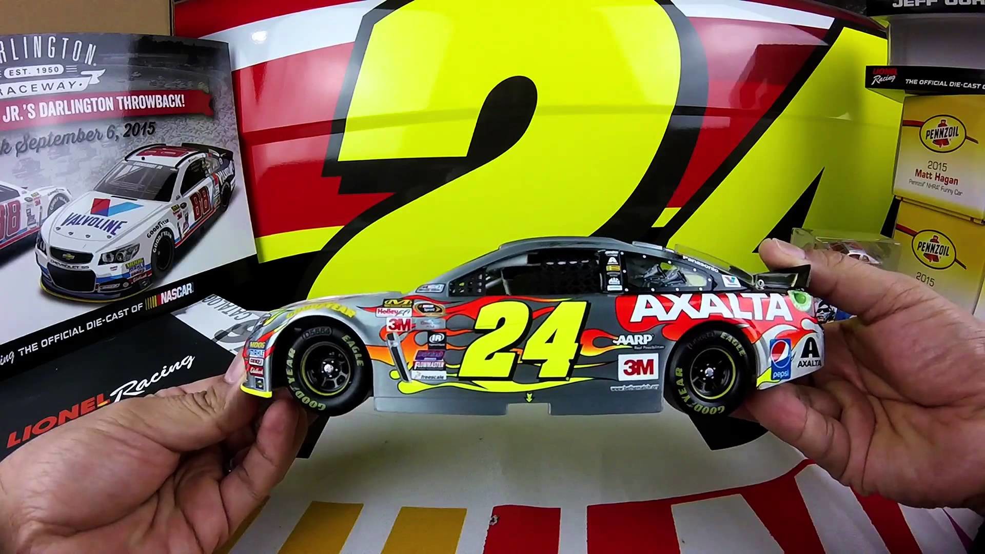 1920x1080 Unboxing the 2015 Jeff Gordon #24 Homestead Last Ride Special *Raw Finish*  1/24 NASCAR Diecast