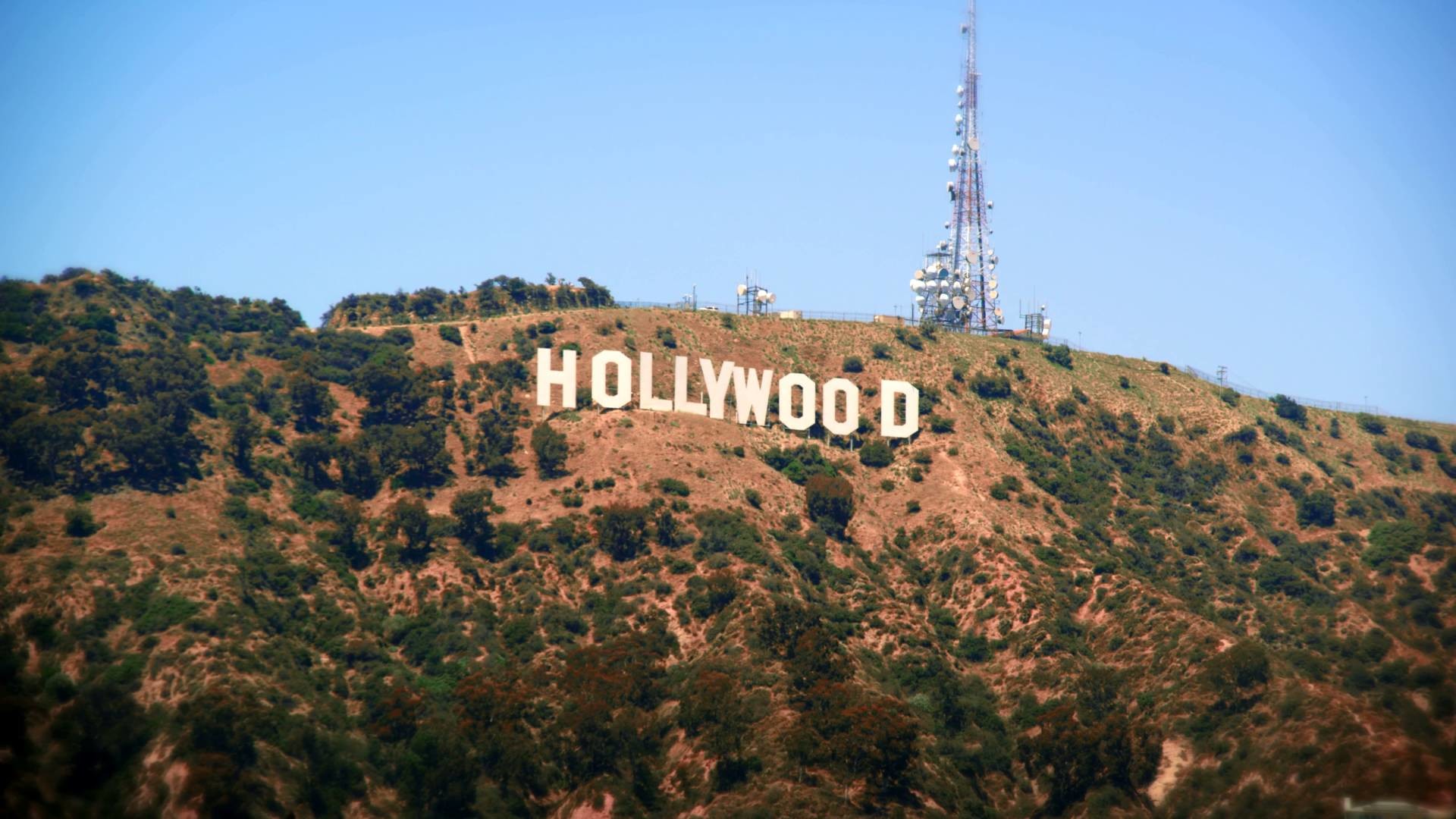1920x1080 Hollywood Sign Wallpaper