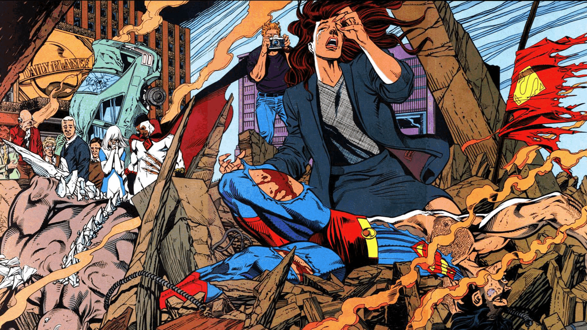 1920x1080 HD Wallpaper | Background ID:583945.  Comics The Death Of Superman