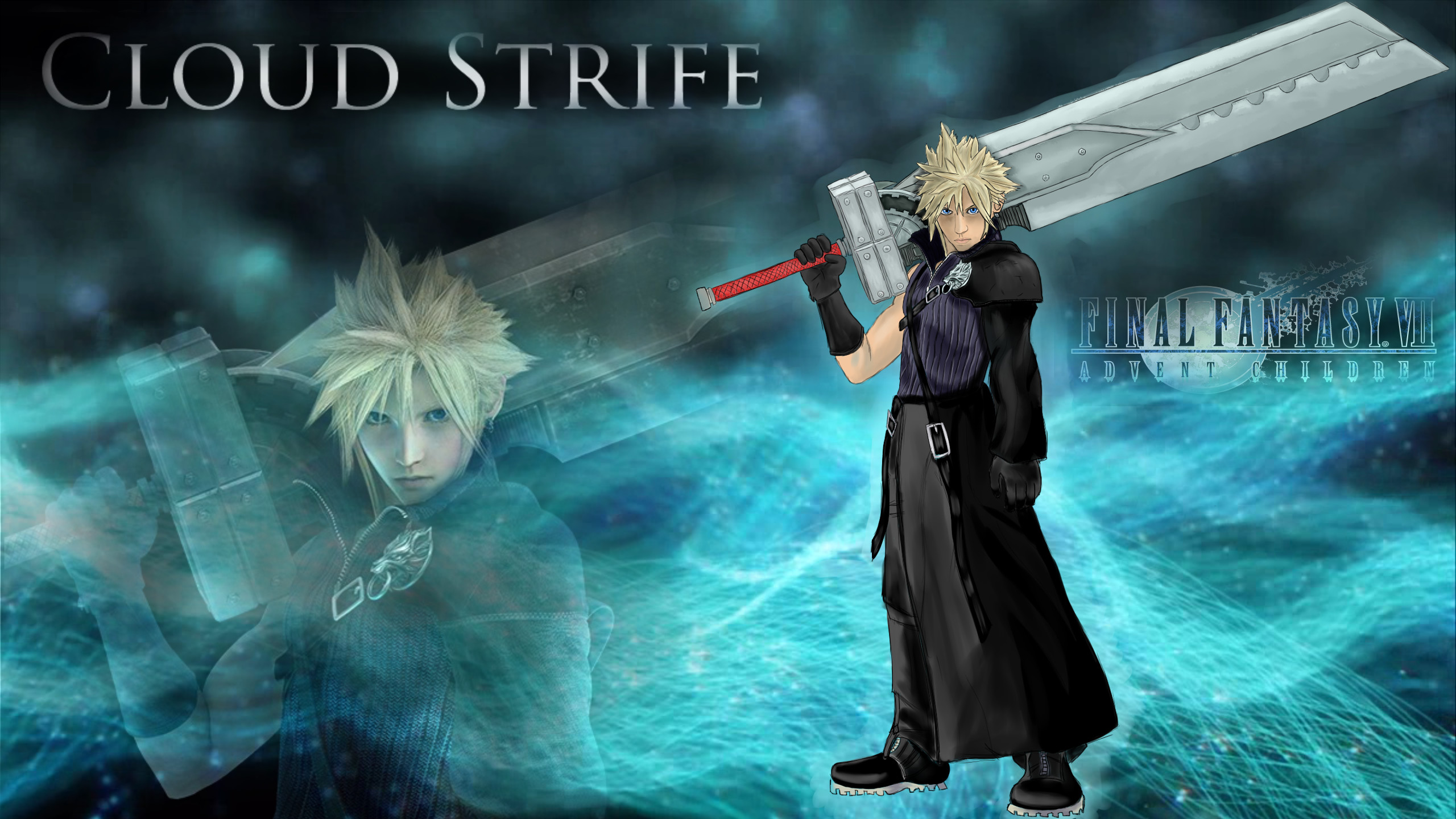 2560x1440 Cloud Strife Wallpaper 2 by Robsa990 Cloud Strife Wallpaper 2 by ...