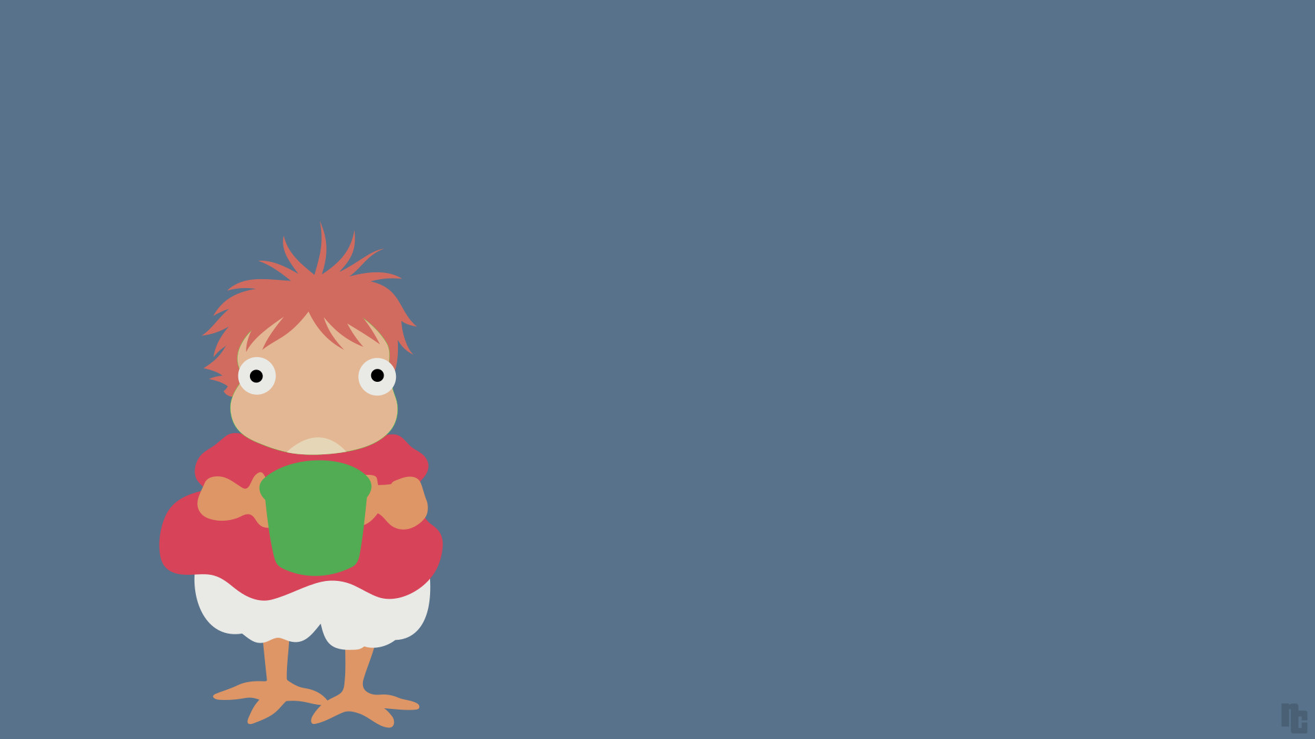 1920x1080 ... Ponyo (Ponyo on the Cliff by the Sea) by ncoll36