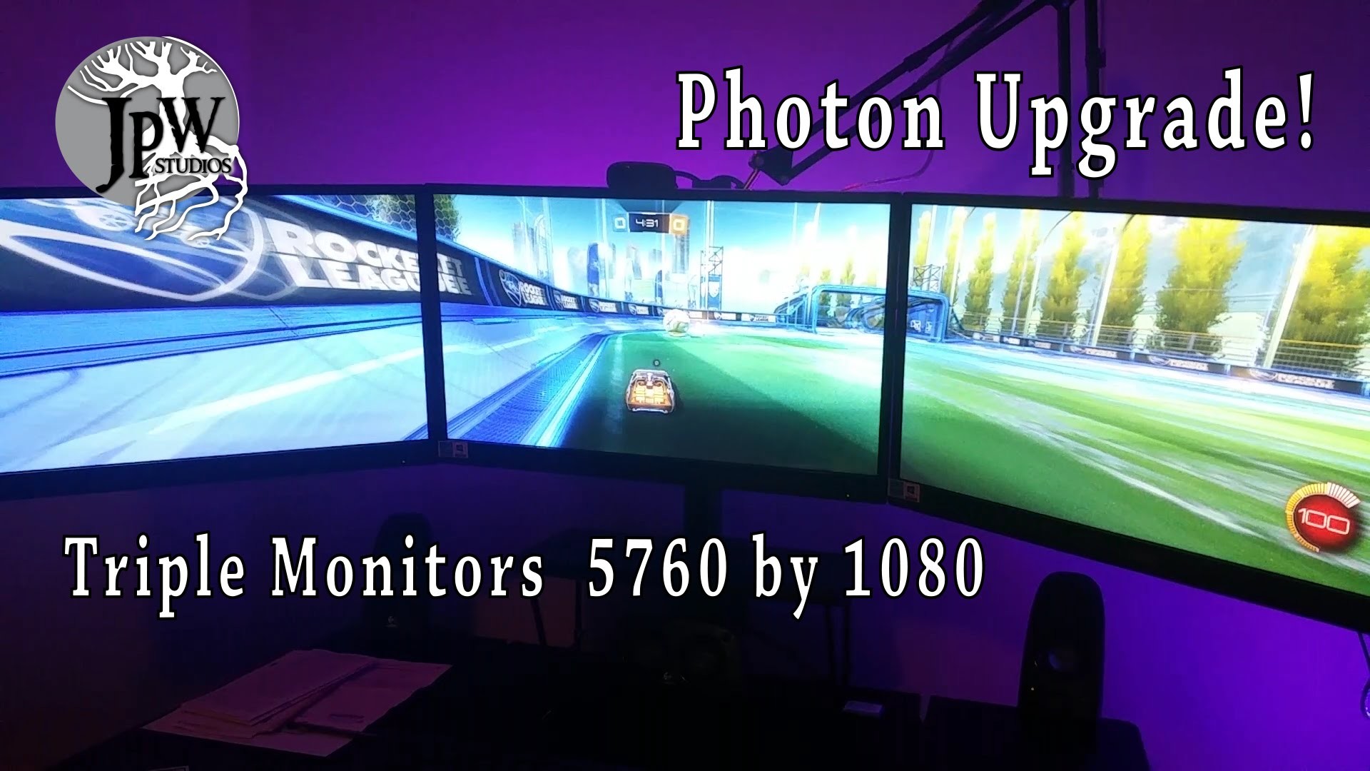 1920x1080 Triple Monitors GTX 1080 and GTX 1070 Like Performance? (Vlog 11) - YouTube