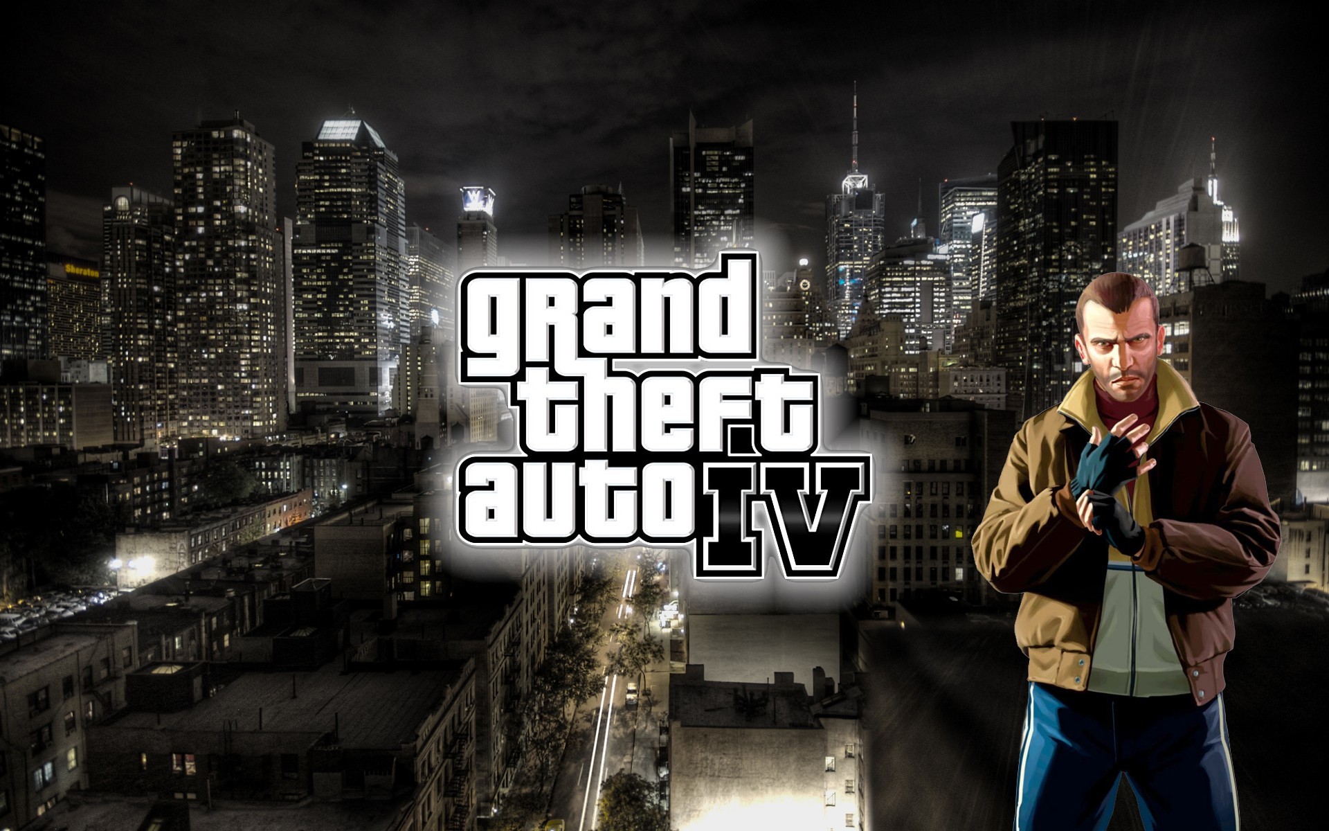 1920x1200 Games Grand Theft Auto IV Liberty City Niko Bellic