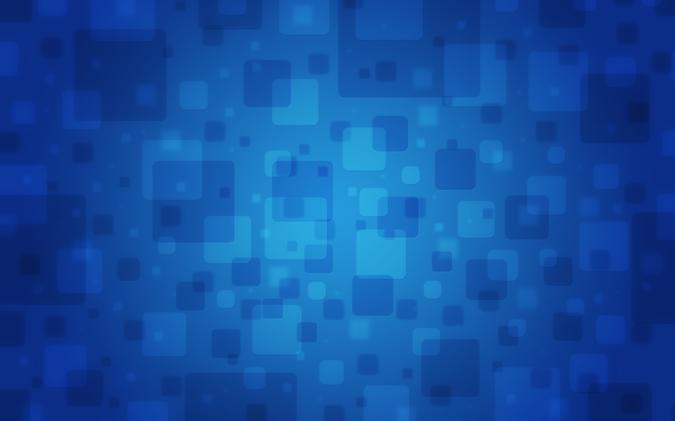 2560x1600 Blue Squares