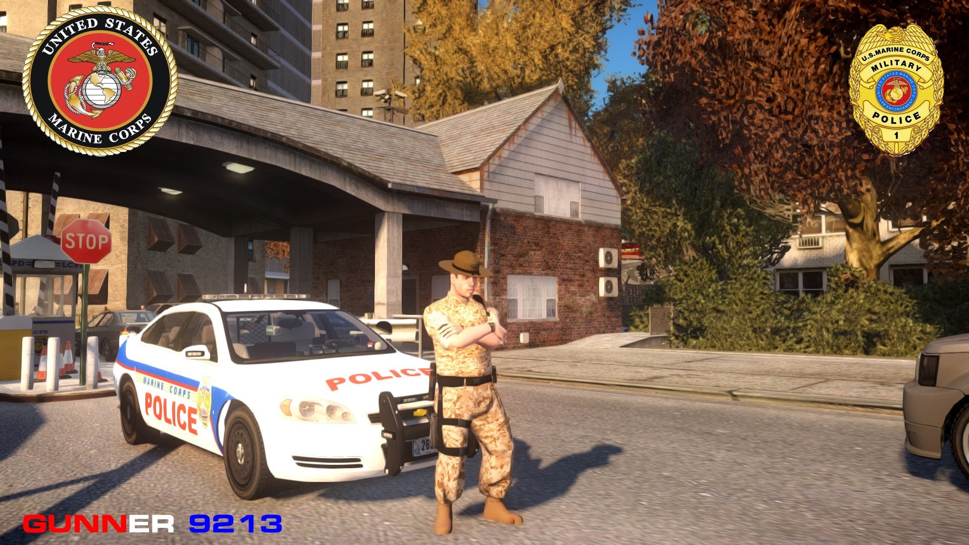1920x1080 Grand Theft Auto IV Lcpdfr SP United States Marine Corps Military Police -  YouTube