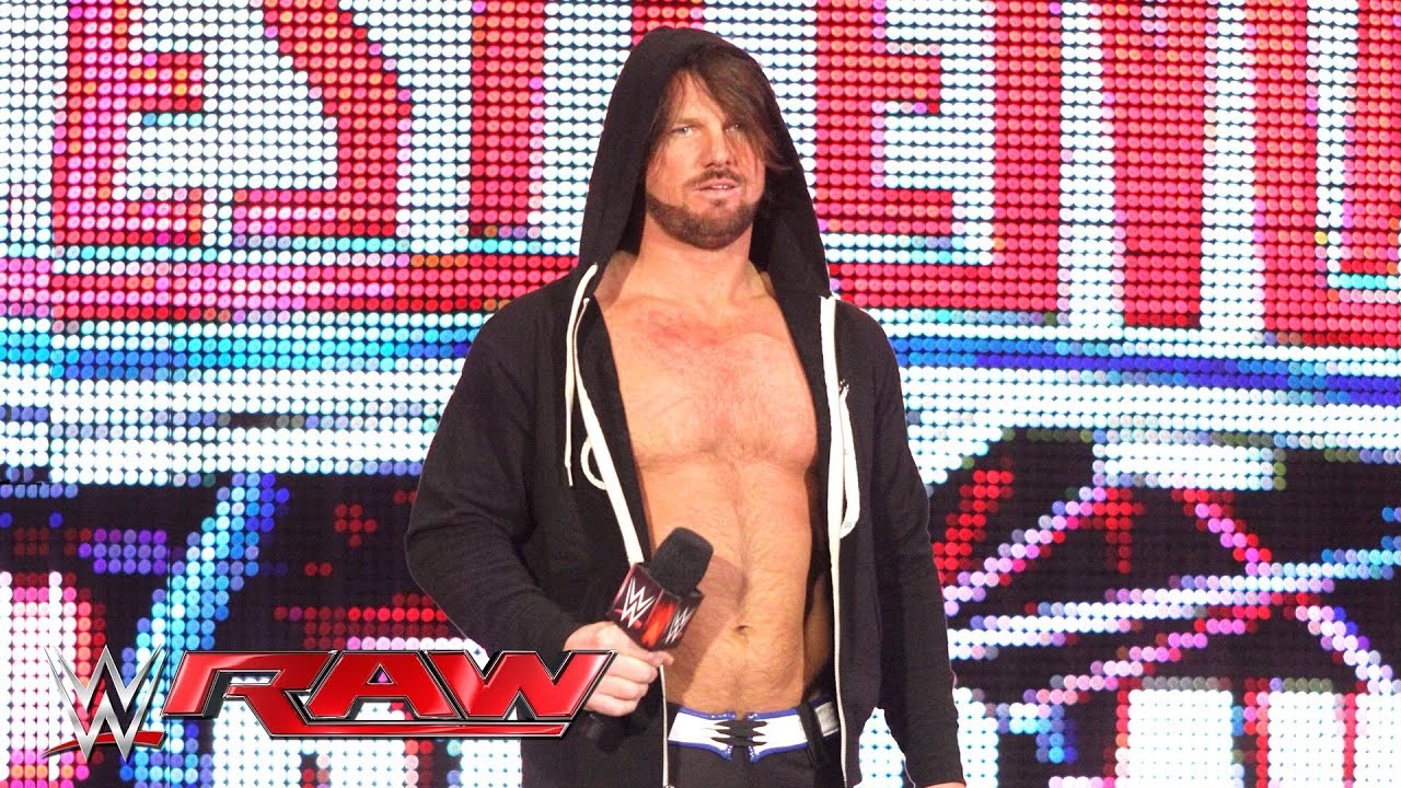 1920x1080 AJ Styles unterbricht Fandango vs. Chris Jericho – WrestleMania Rewind:  Raw, 21. MÃ¤rz 2016