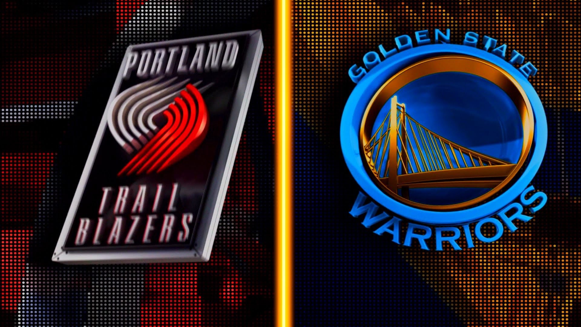 1920x1080 PS4: NBA 2K16 - Portland Trail Blazers vs. Golden State Warriors [1080p 60  FPS] - YouTube