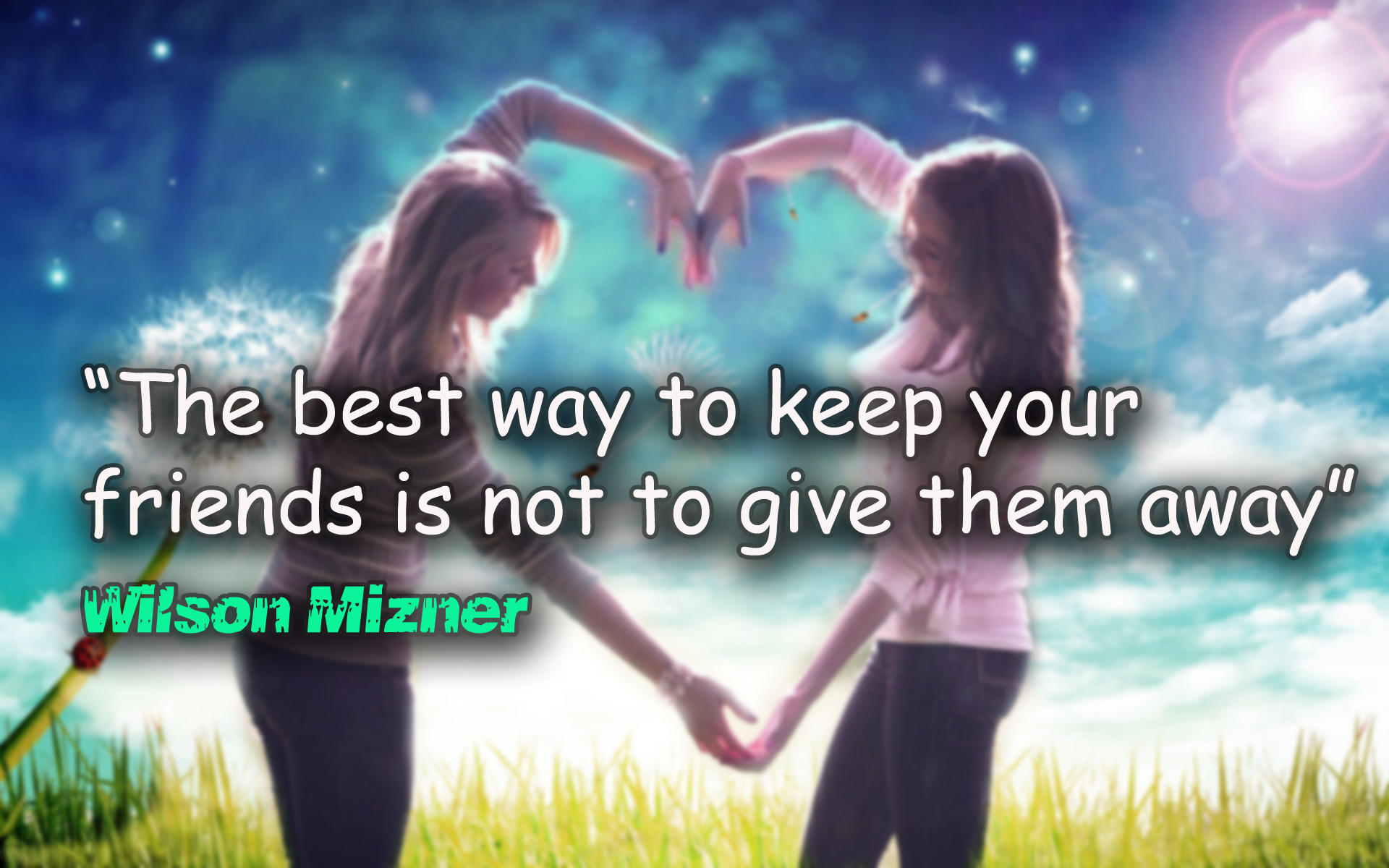 1920x1200 friend quotes background hd